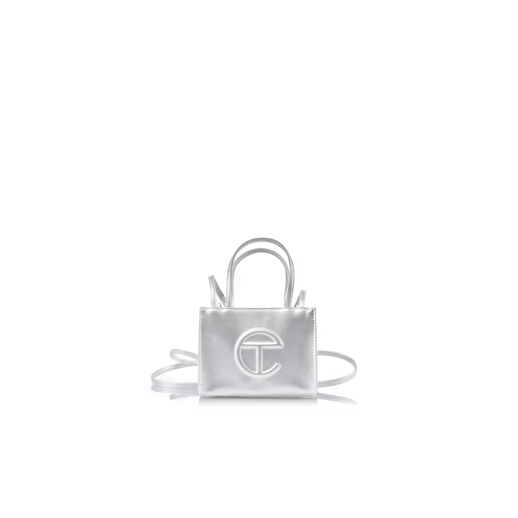 Small Shopping Bag - Silver