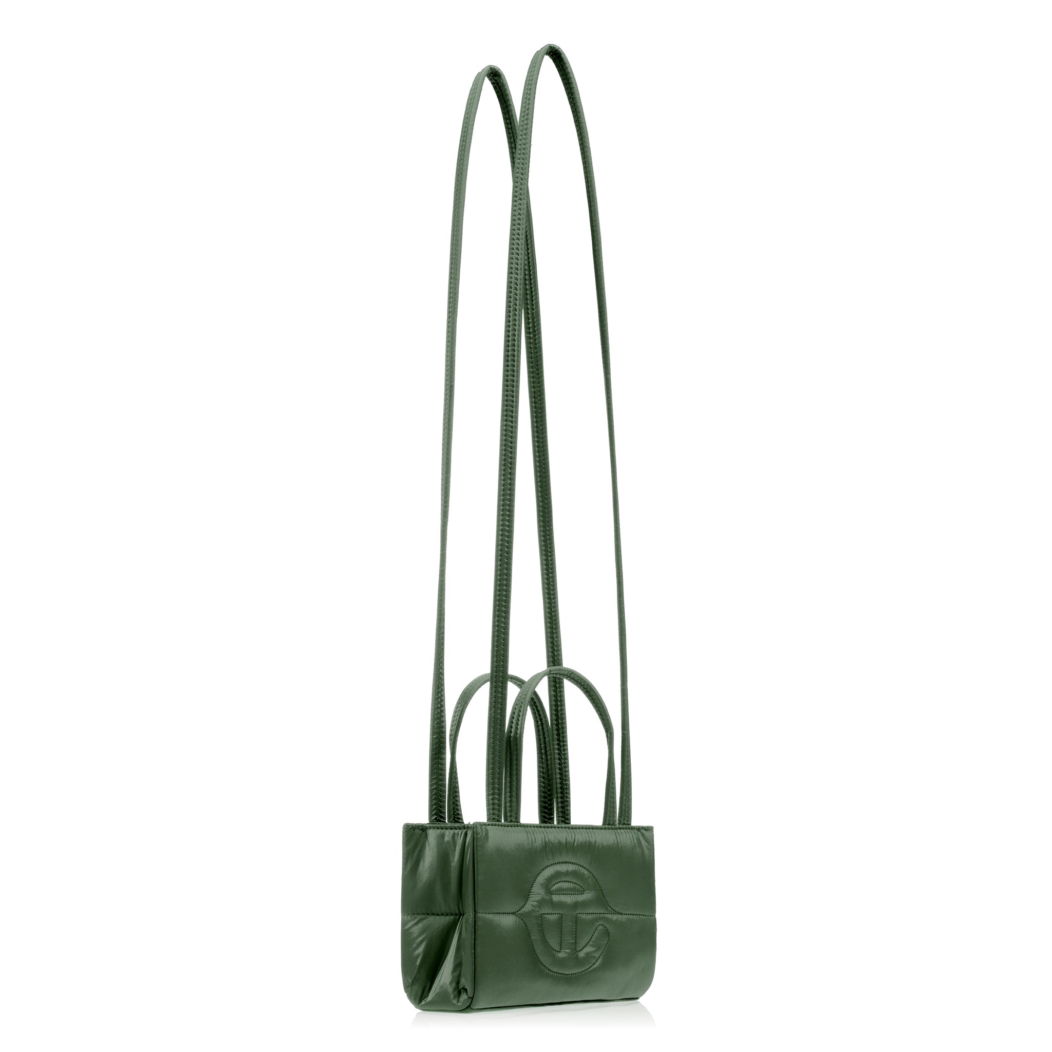 Small Puff Shopper - Green