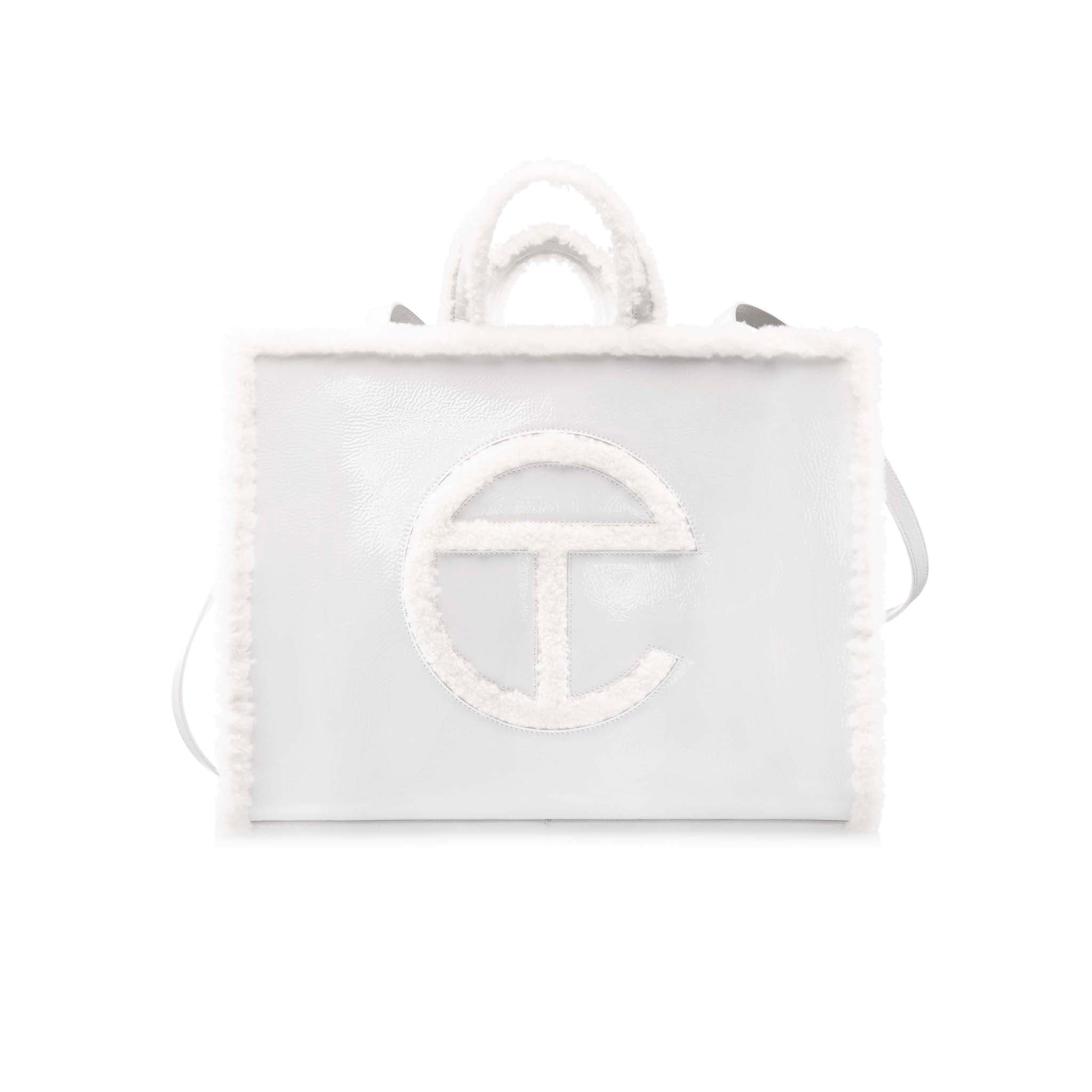 UGG x TELFAR Large Shopper Crinkle - White