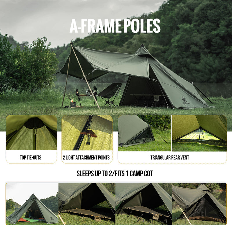 CONIFER T/C チムニーテント – OneTigris Camping