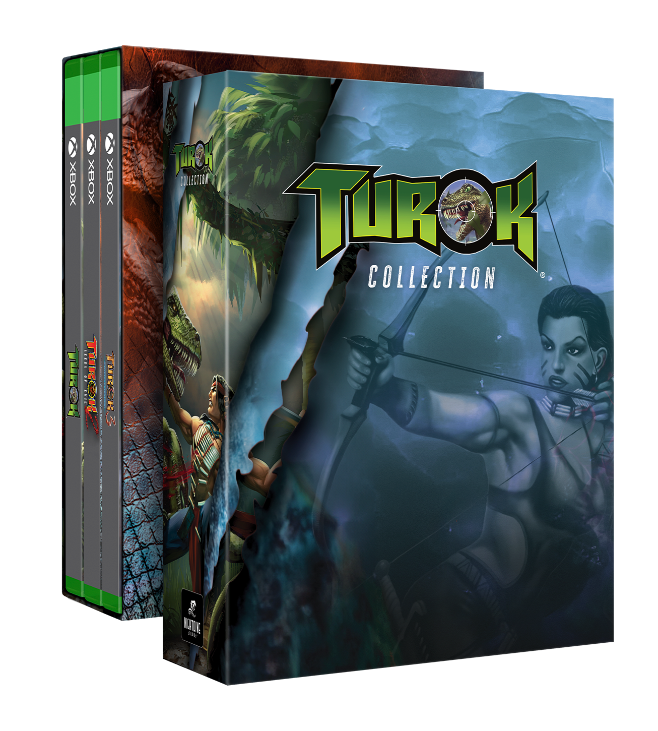 Turok Commemorative Slipcase Xbox Triple Pack – Limited Run Games