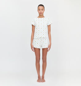 The Nina Pajama Set - Navy Mariner's Toile – Hill House Home