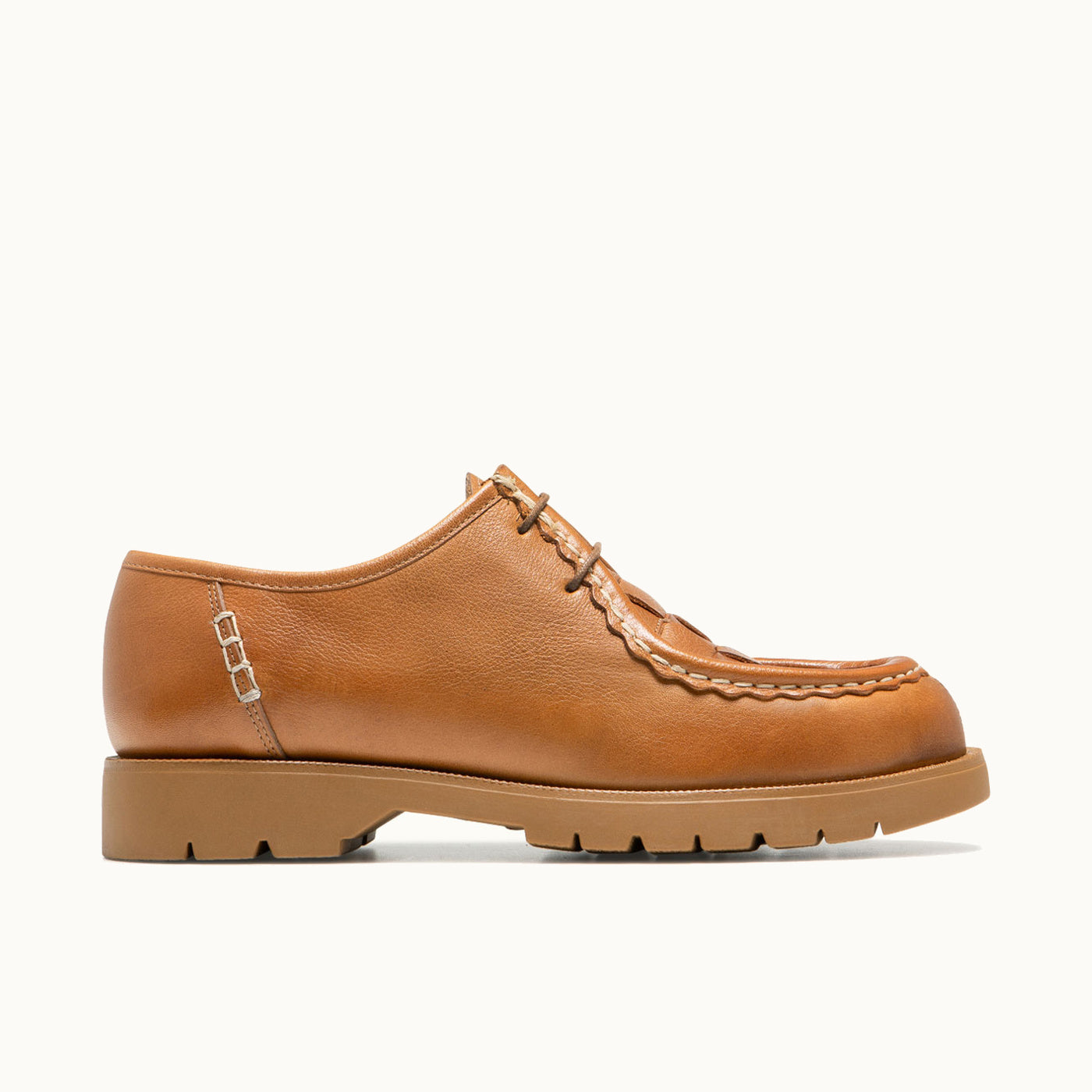 Sturdy Sole Derbies PADROR OAK Black | KLEMAN – Kleman