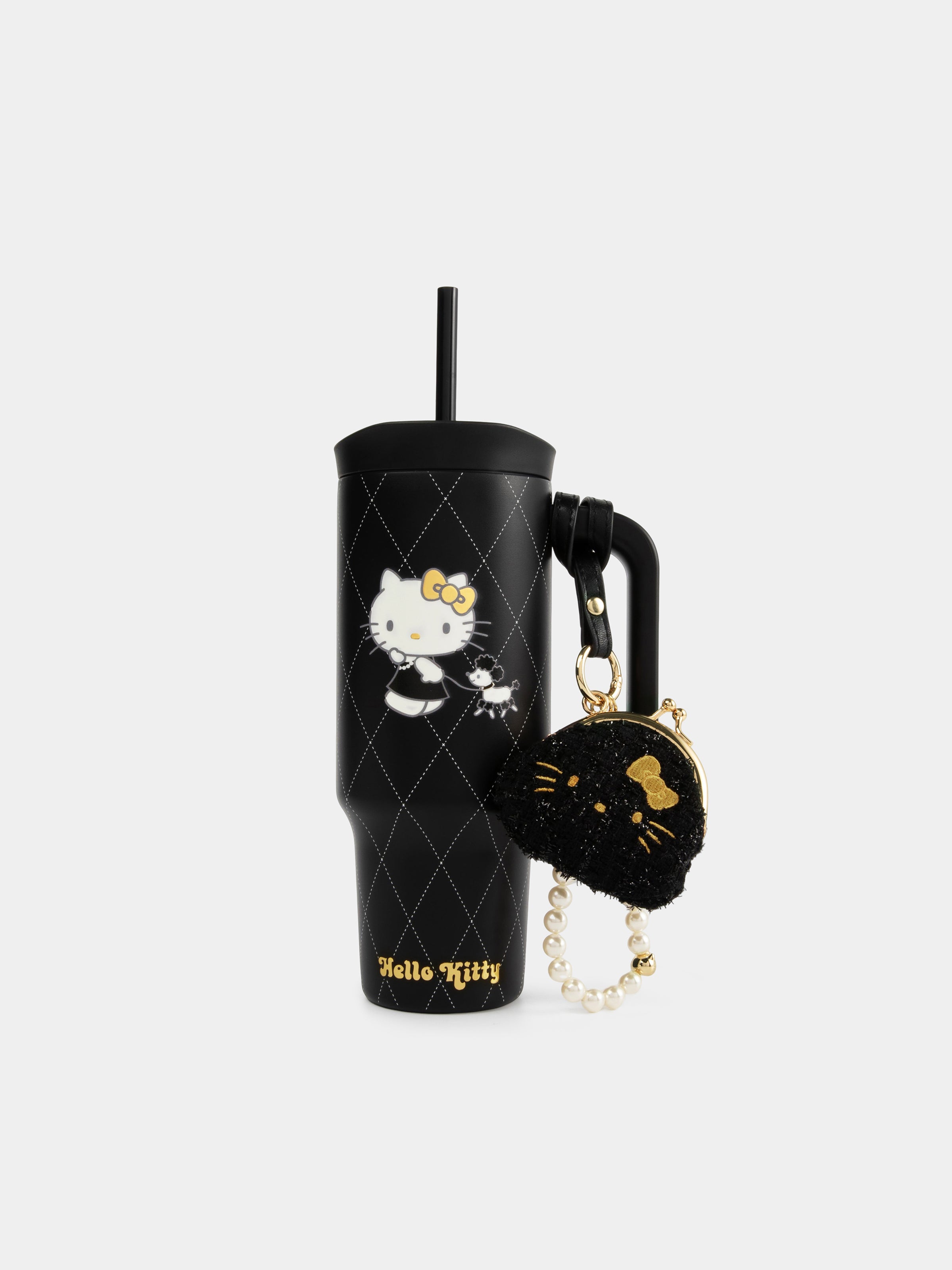 tbh | Hello Kitty 900ml Tumbler & Purse - Pearl Print | tbh (The