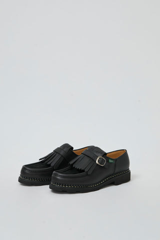 Paraboot Michael Shoe in Lisse Noir – No.6 Store