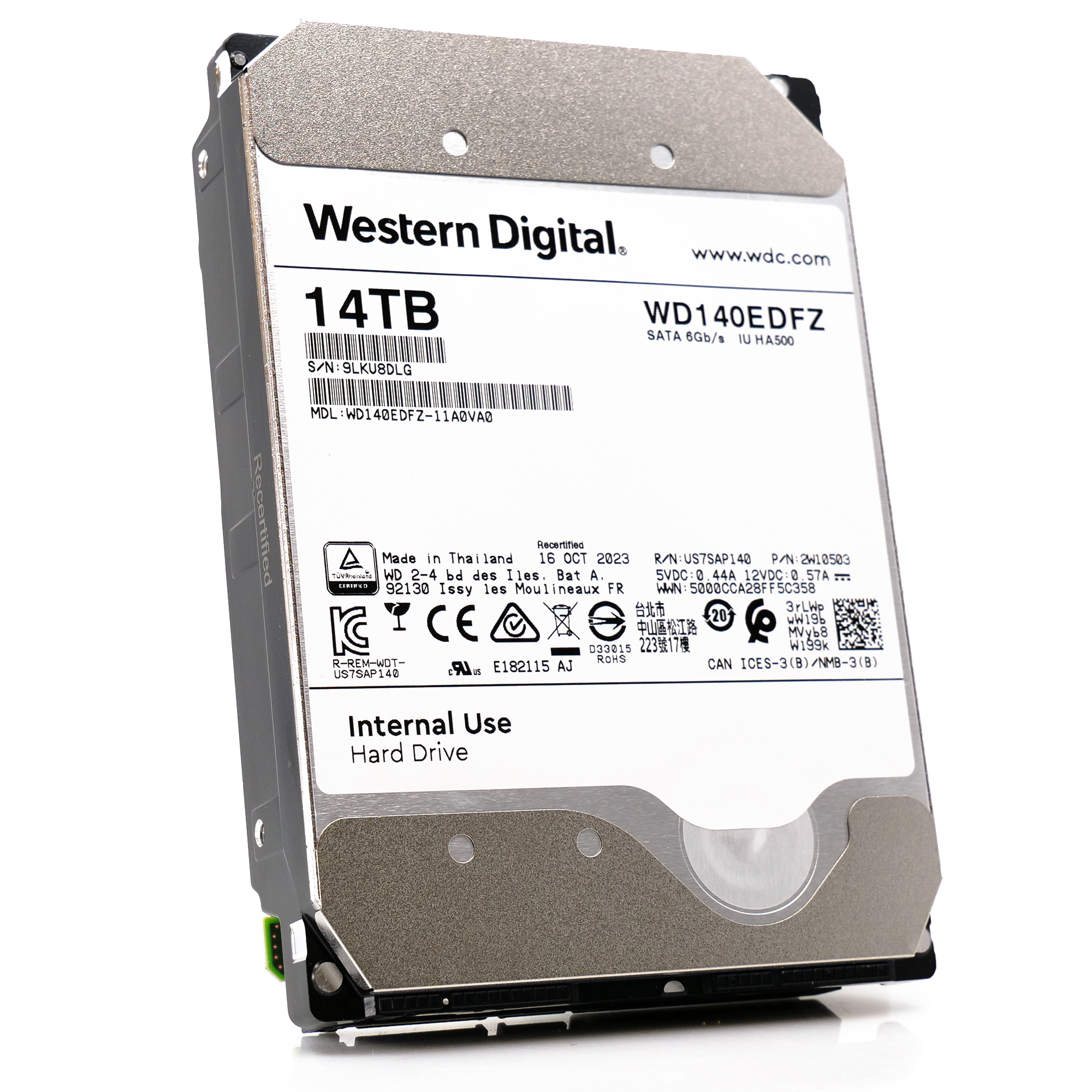 Western Digital Internal Use WD140EDFZ 14TB SATA 3.5