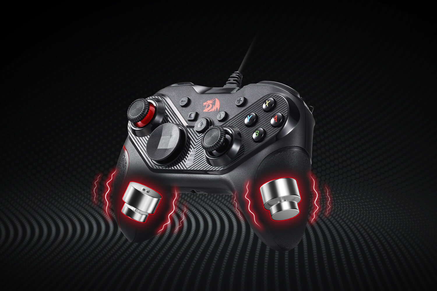 Redragon RIFT G710 Wired Gaming Controller | Works For Switch, PS3