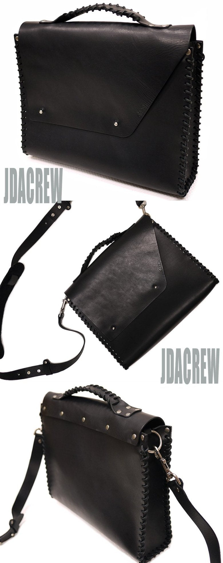 dean. JDメッセンジャーレザーバッグジョニーデップ