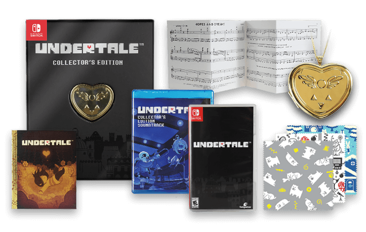 UNDERTALE Collector's Editions - Fangamer