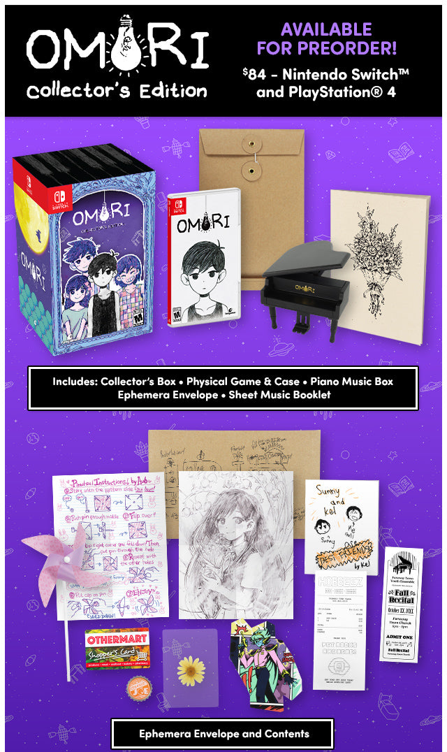 OMORI Collector's Edition is here! Preorder for Nintendo Switch