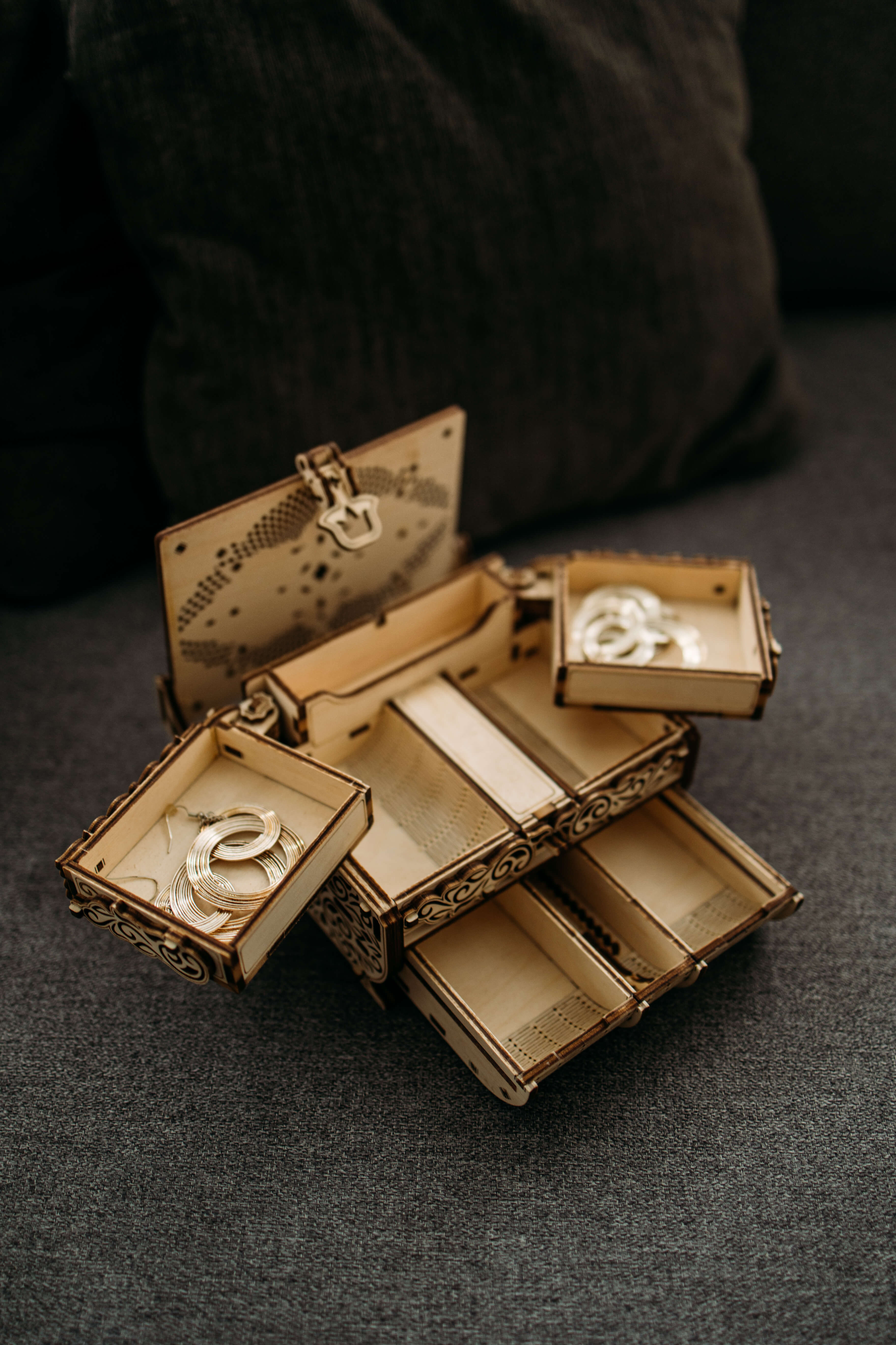 Treasure Box Wood model kit ✔️ WoodTrick – Wood Trick