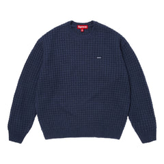 SUPREME SMALL BOX RIBBED SWEATER-BLACK - Popcorn Store