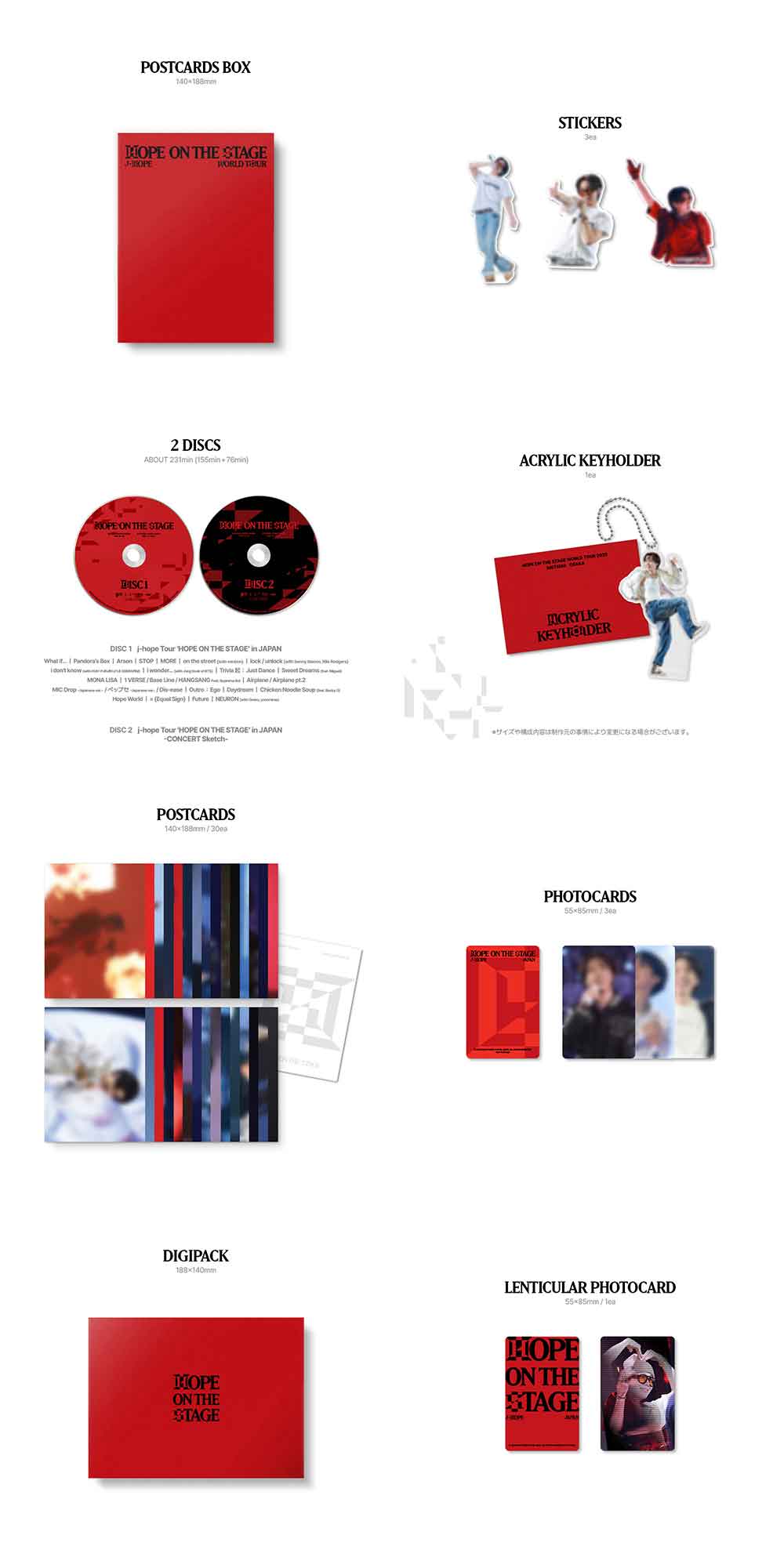 J-HOPE (BTS) j-hope Tour 'HOPE ON THE STAGE' in JAPAN [Blu-ray