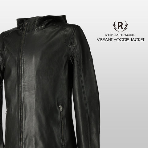RIDEZ VIBRANT HOODIE JACKET レザージャケット RR04 | バイク用品はRIDEZ