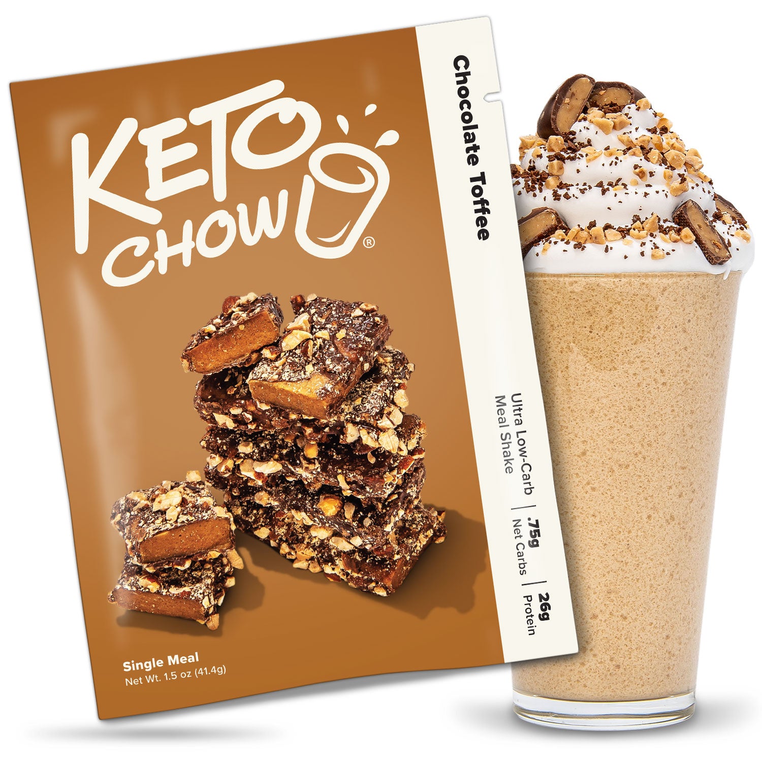 Keto Chow - Keto Chow Chocolate Toffee