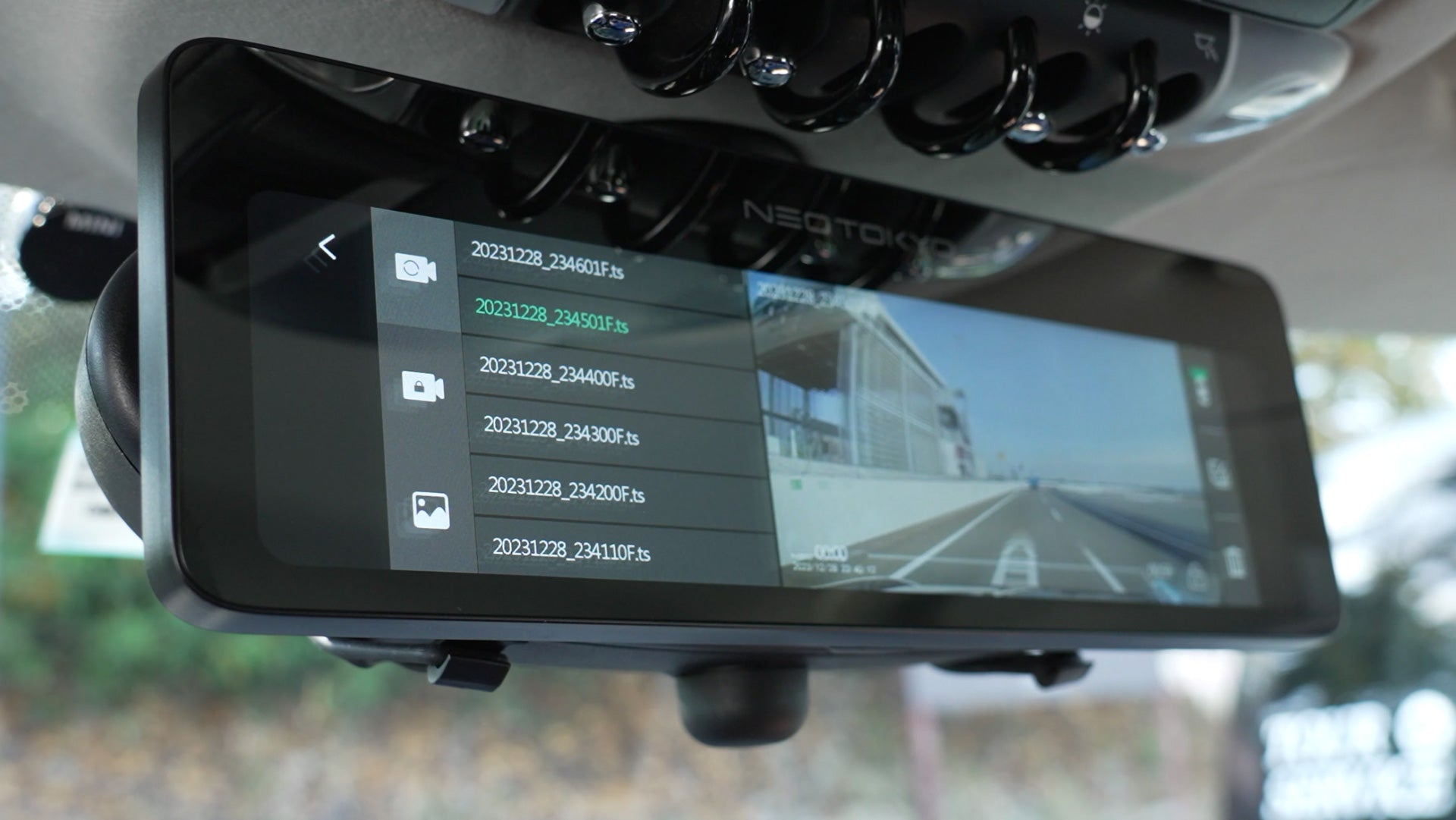 ミラーカム3 MRC-2024 前後ドライブレコーダー＋デジタルミラー（GPS