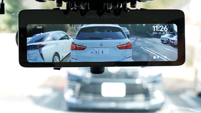 ミラーカム3 MRC-2024 前後ドライブレコーダー＋デジタルミラー（GPS