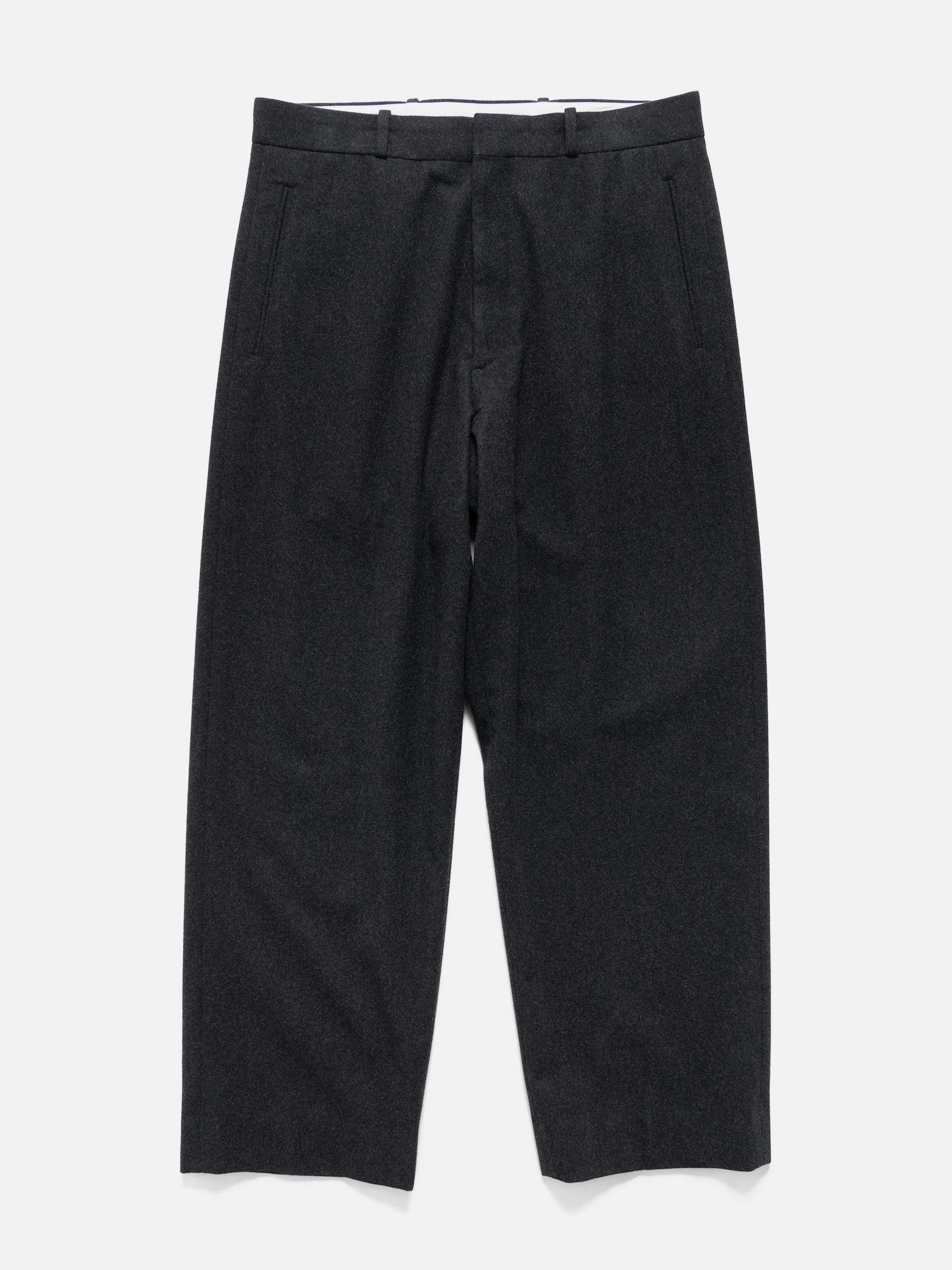 HAVEN Graft Pant - Loro Piana Zelander® Merino Wool Charcoal | HAVEN