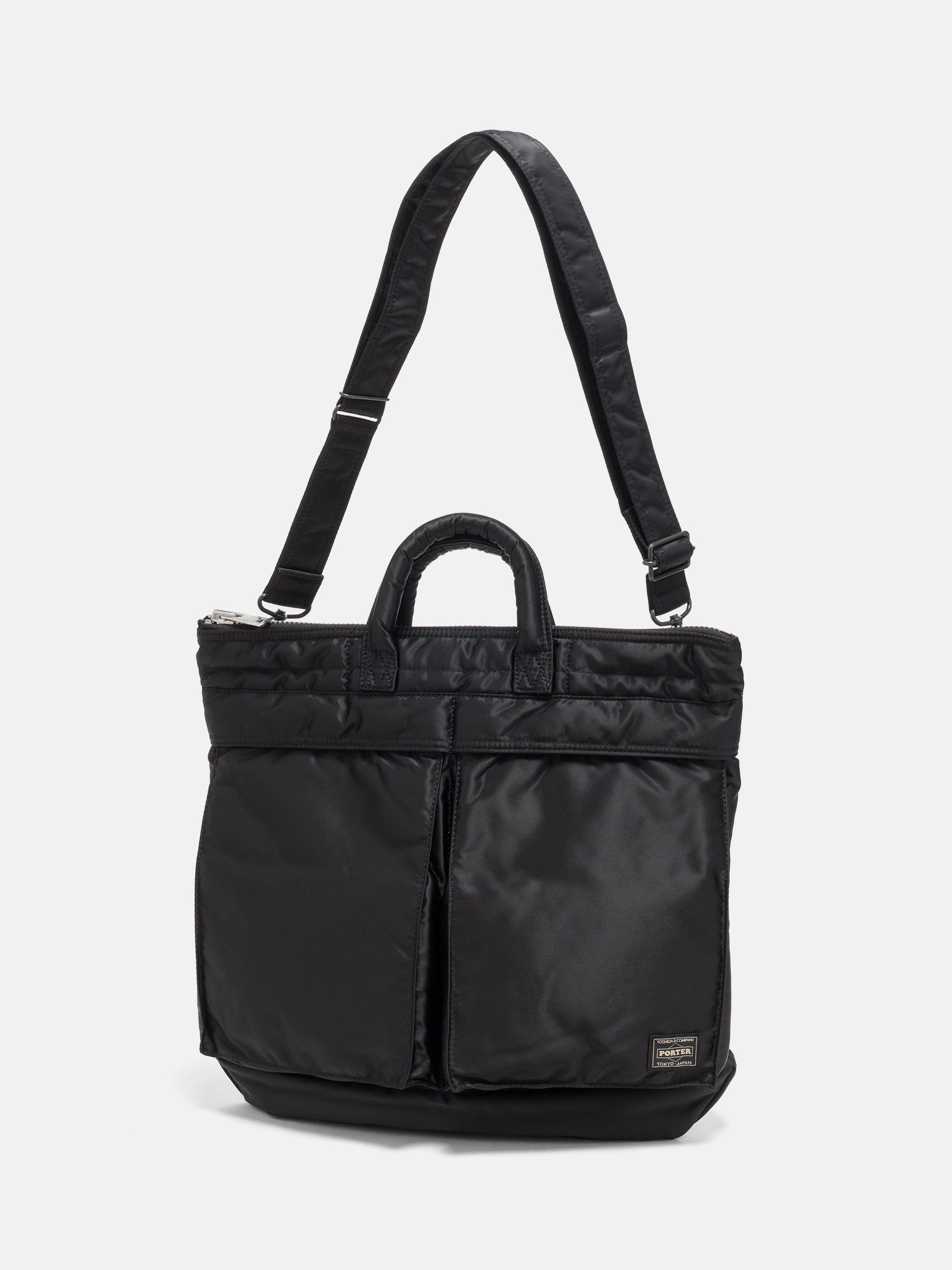 PORTER TANKER 2Way Document Bag Black | HAVEN
