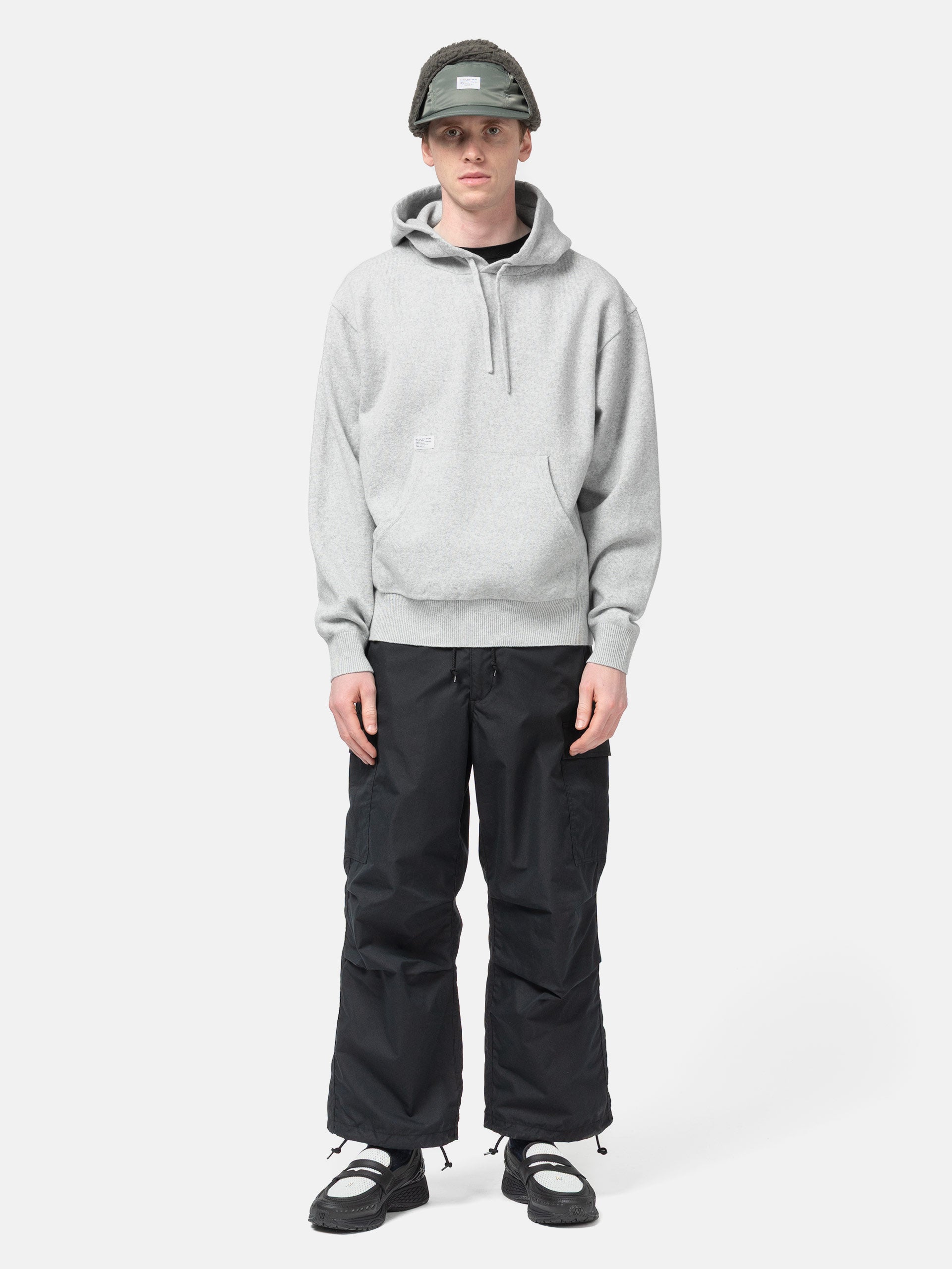 WTAPS KRS UPR / Sweater / NYCO Gray | HAVEN