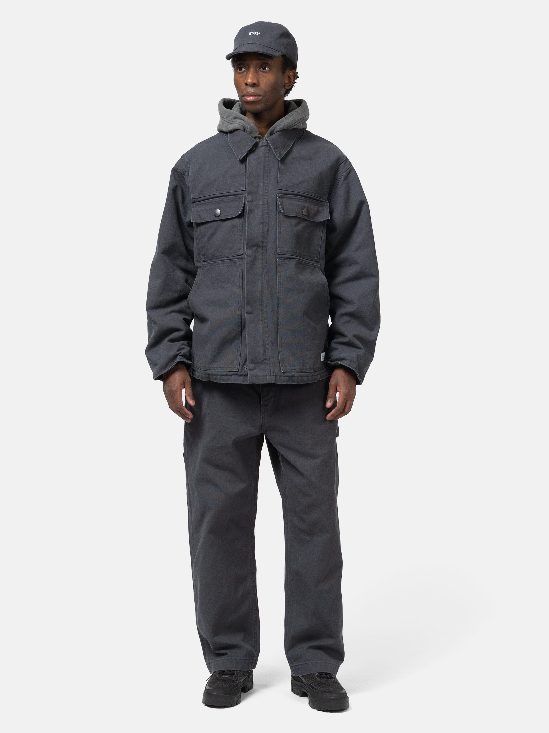 WTAPS MICH / Jacket . Cotton. CNVS Charcoal | HAVEN