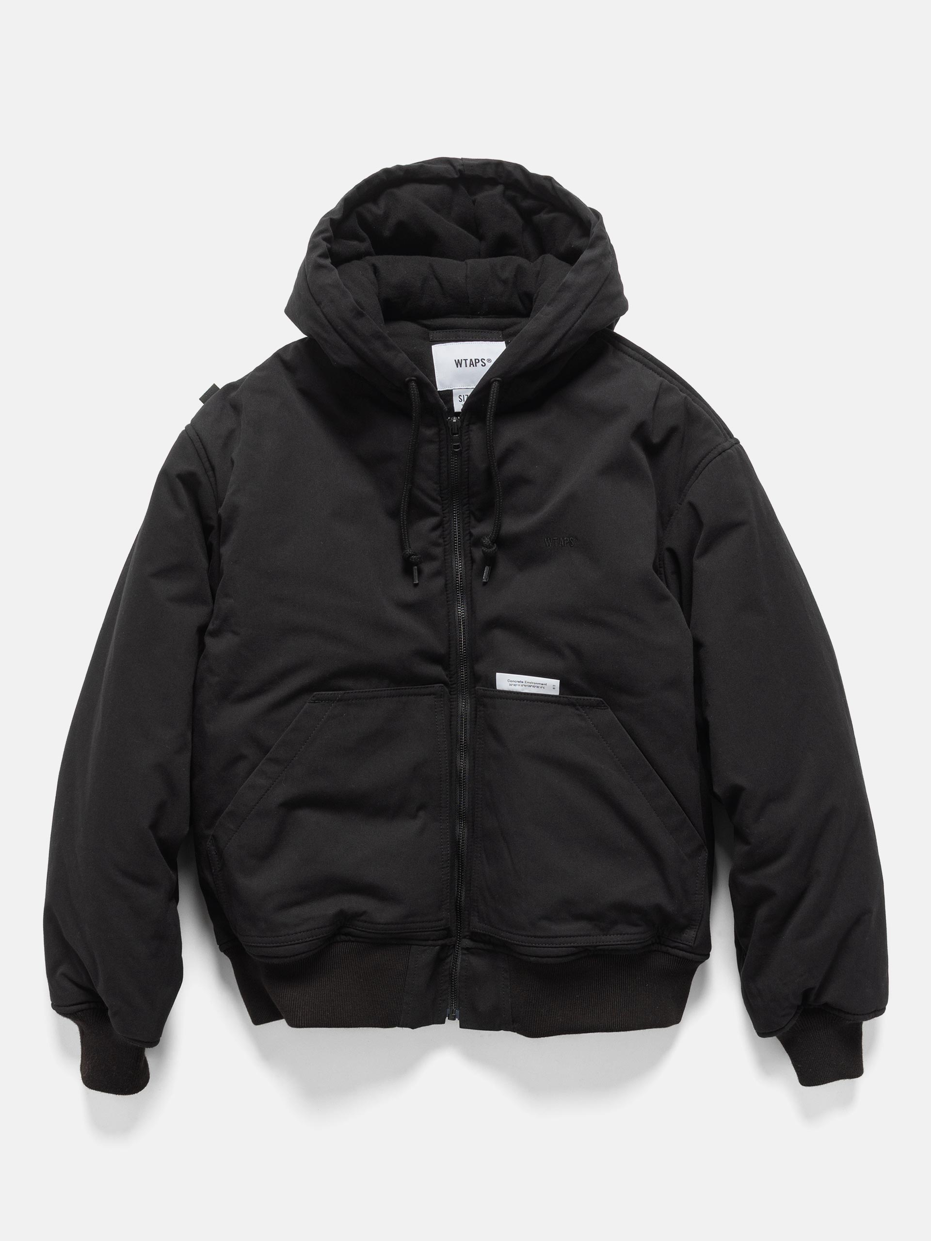 WTAPS Puff Doom / Jacket / Cotton. Weather Black | HAVEN