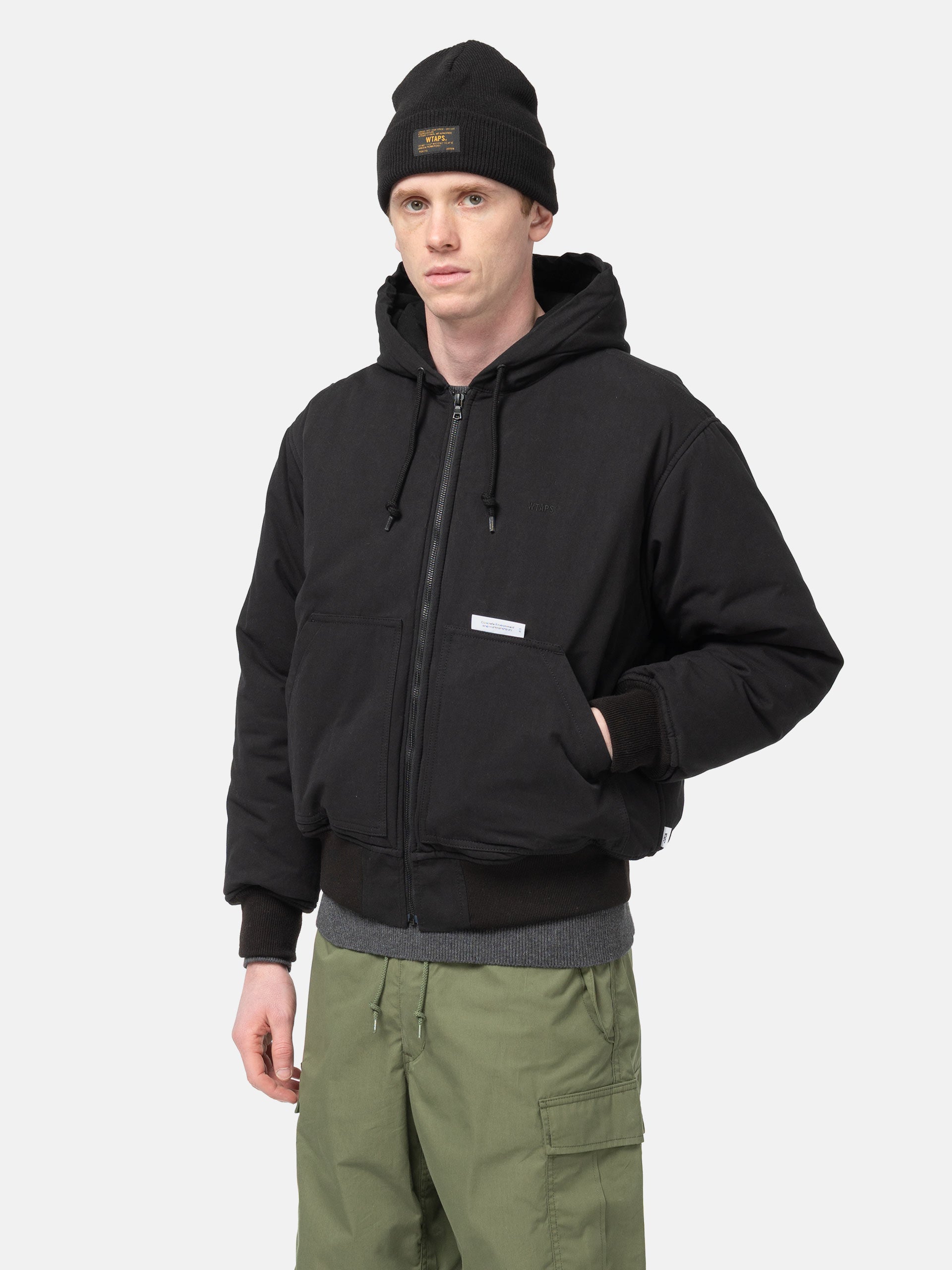 WTAPS Puff Doom / Jacket / Cotton. Weather Black | HAVEN