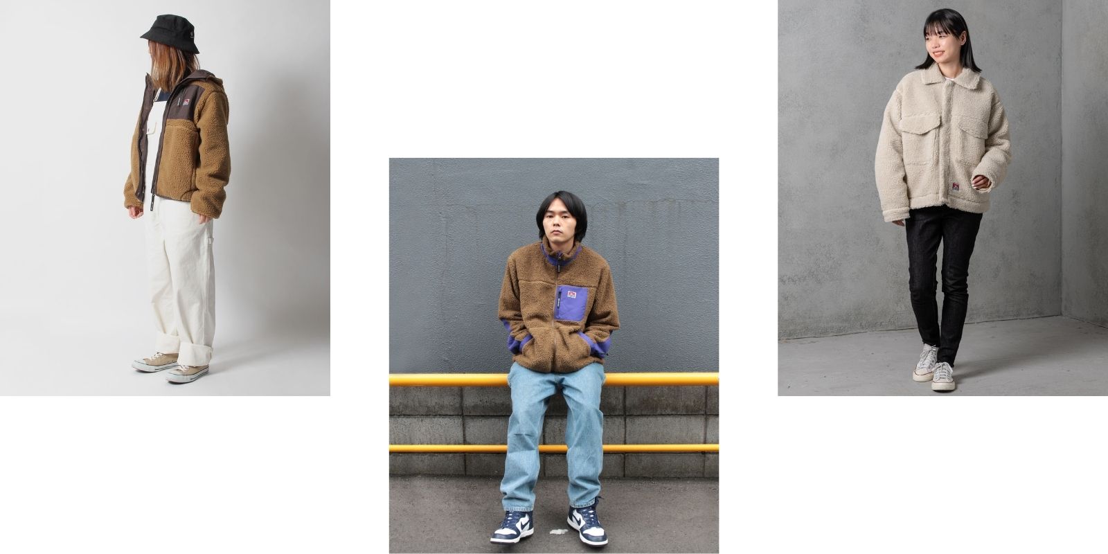 今着たいのはボア。BEN DAVIS WHITE LABEL – NAVAL Online Store