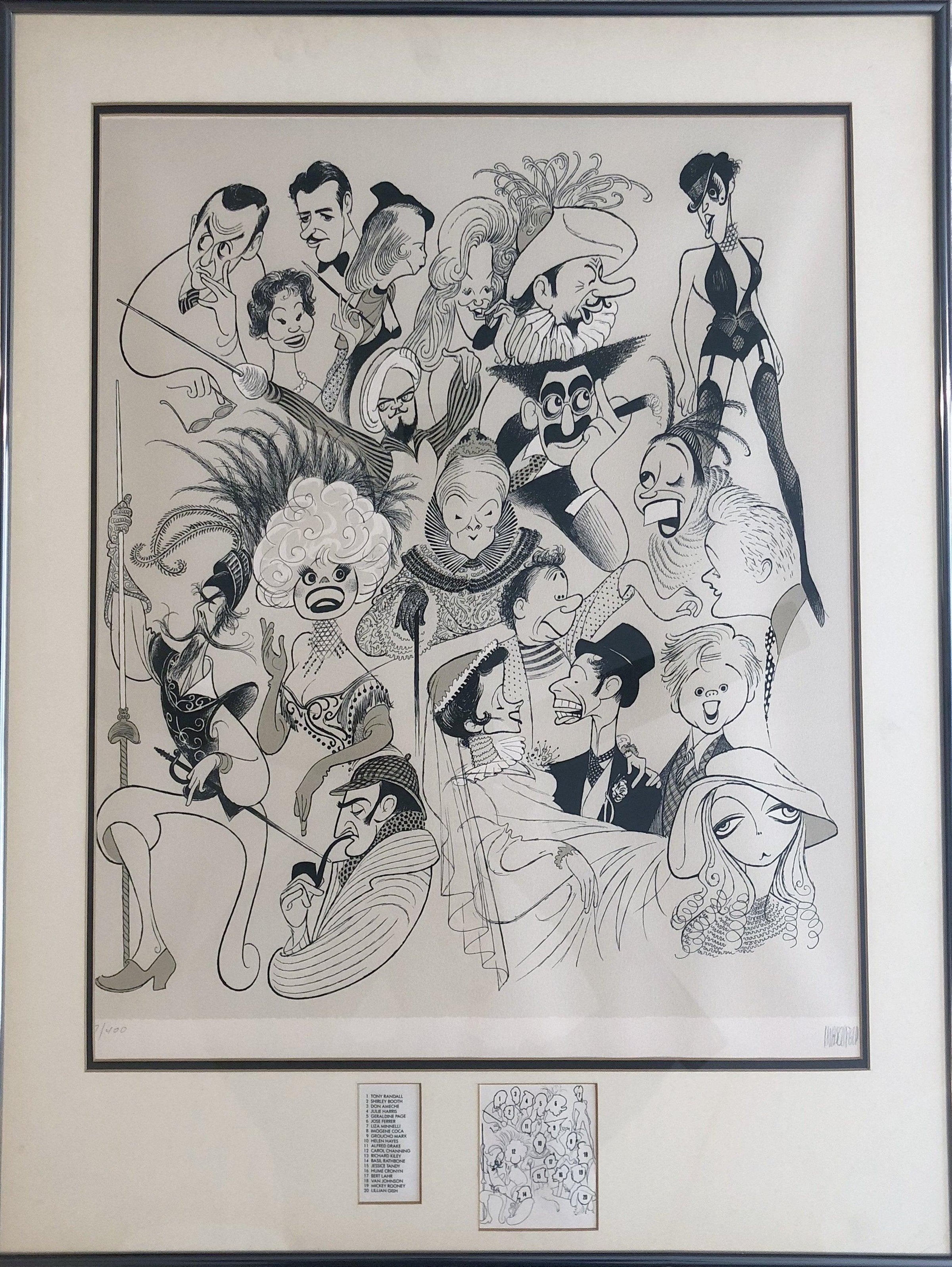 Stars Of Westport Playhouse | Al Hirschfeld | RoGallery