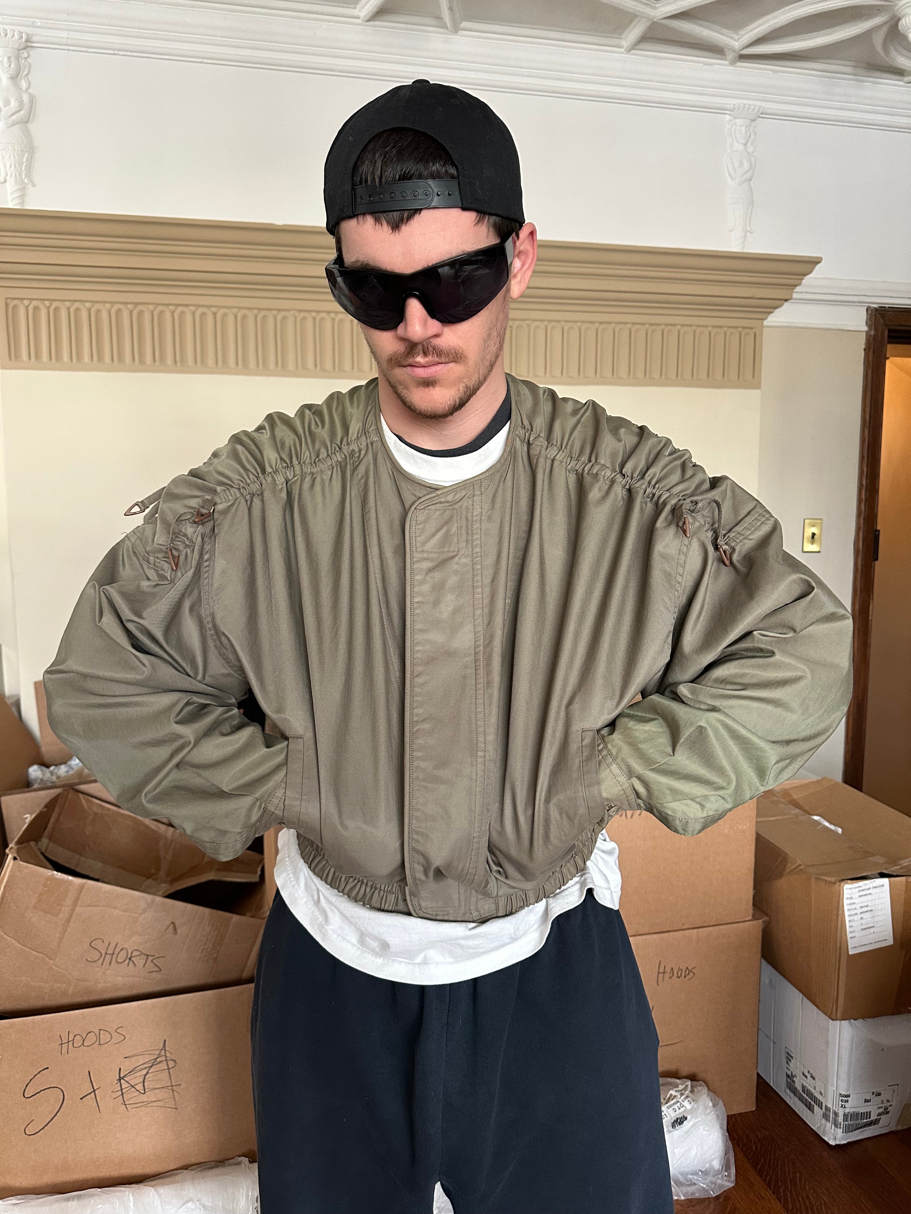 ss1995 Yohji Yamamoto Sashiko Jacket - Size XL | Constant Practice