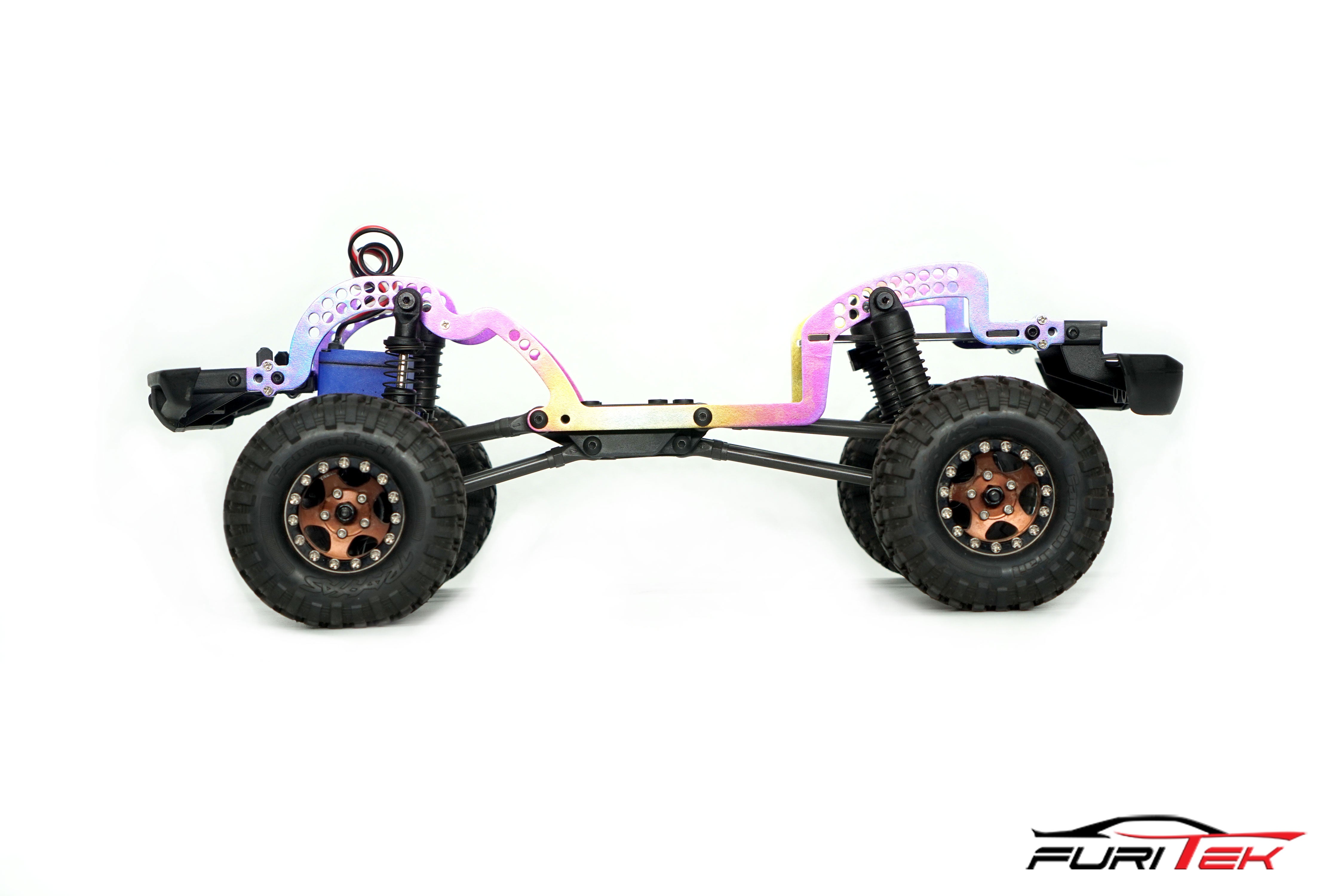 FURITEK GRASSHOPPER TITANIUM (RAINBOW) FRAME KIT FOR TRAXXAS TRX