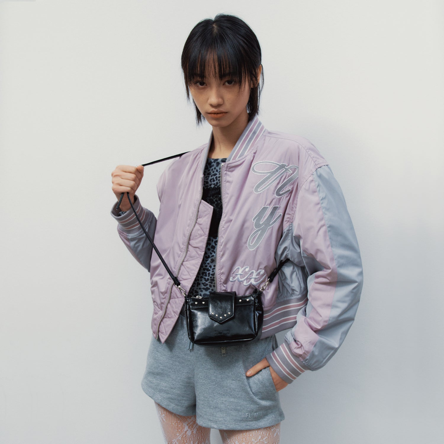 ニキ_ ブラック - squareline | 60% - アジアファッション通販