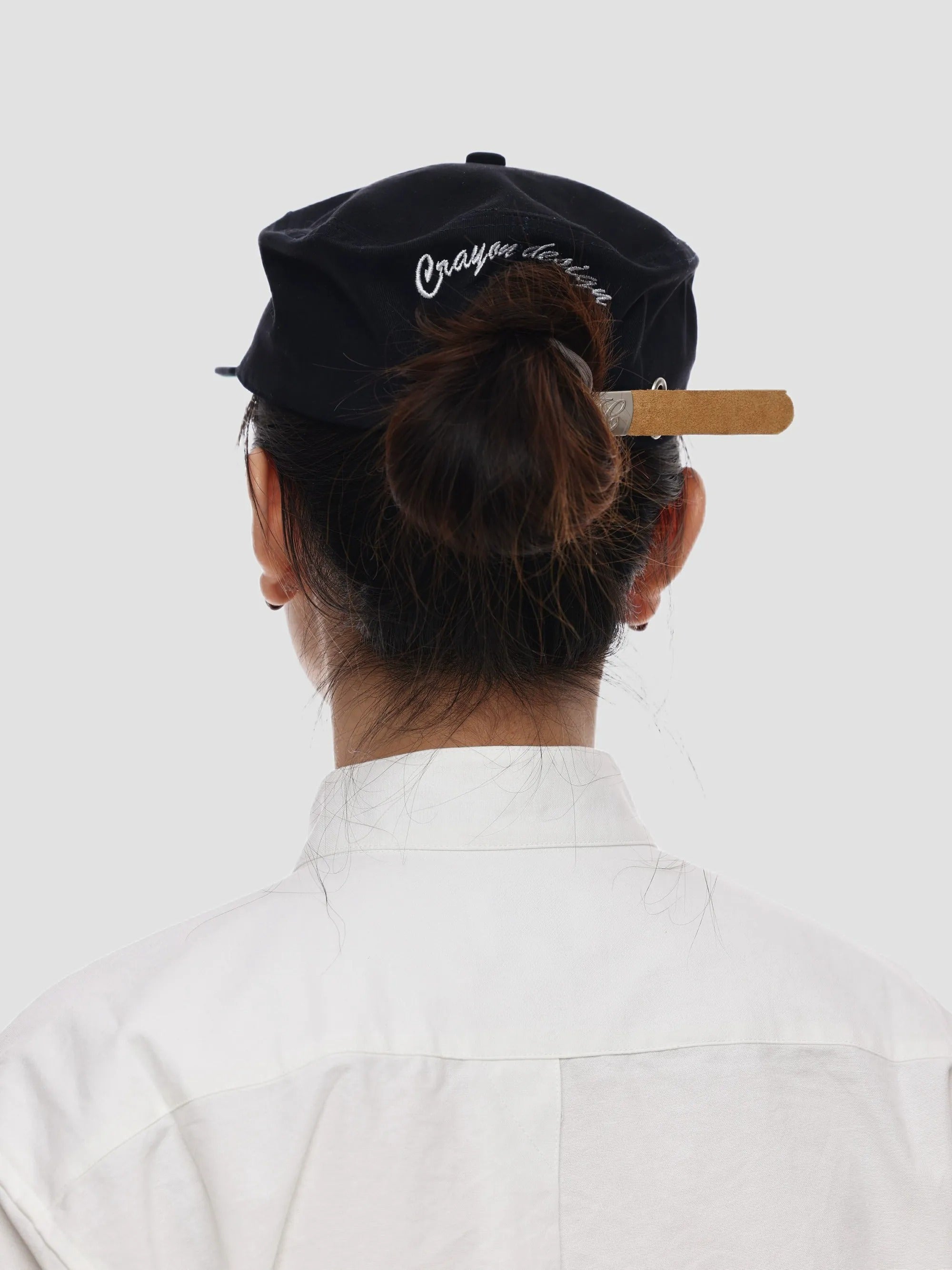 6crayon ピルボックス帽 キャップ（ダークネイビーNAVY） - ZIPPER