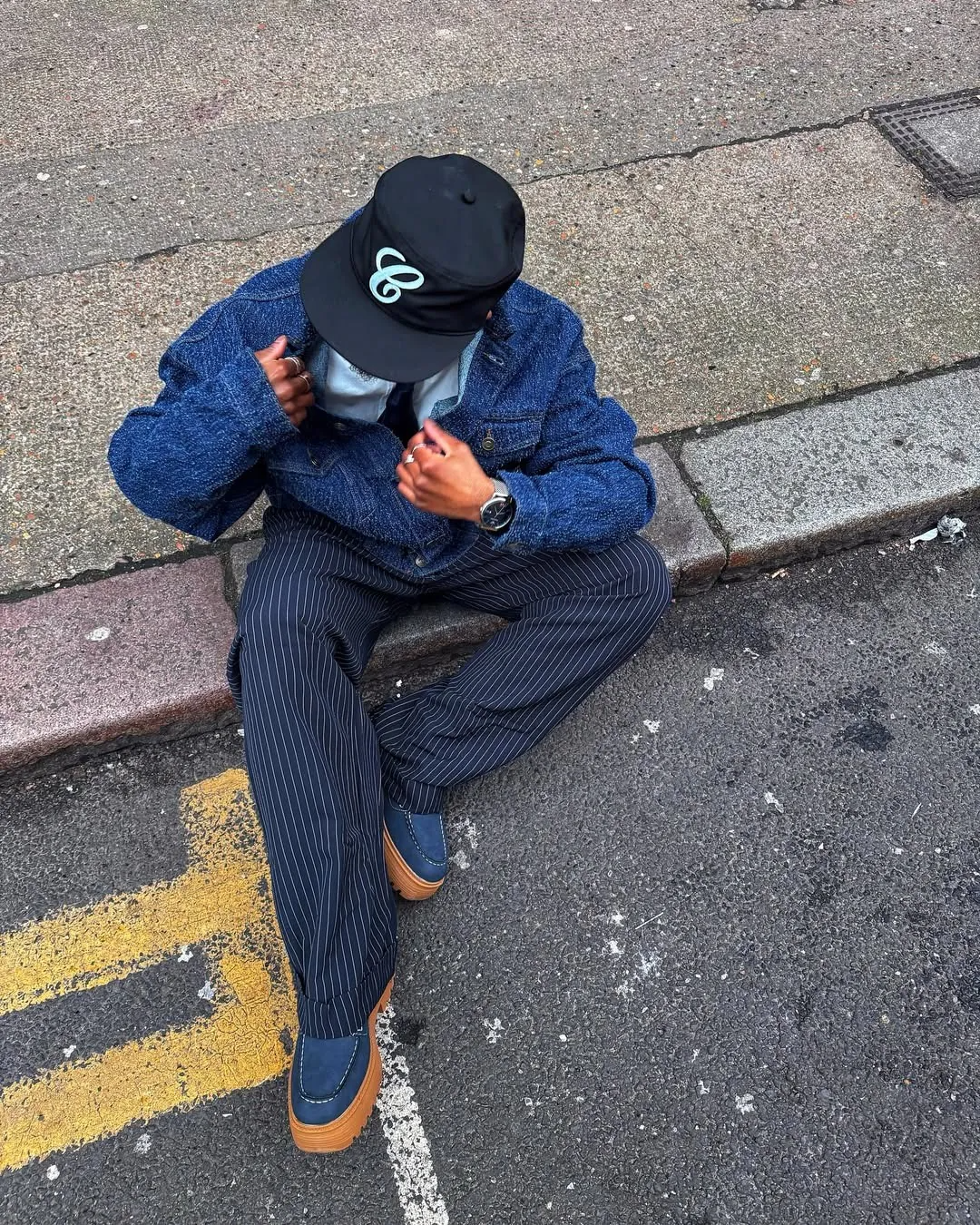 6crayon ピルボックス帽 キャップ（ブラック） - ZIPPER | 60% - Asian