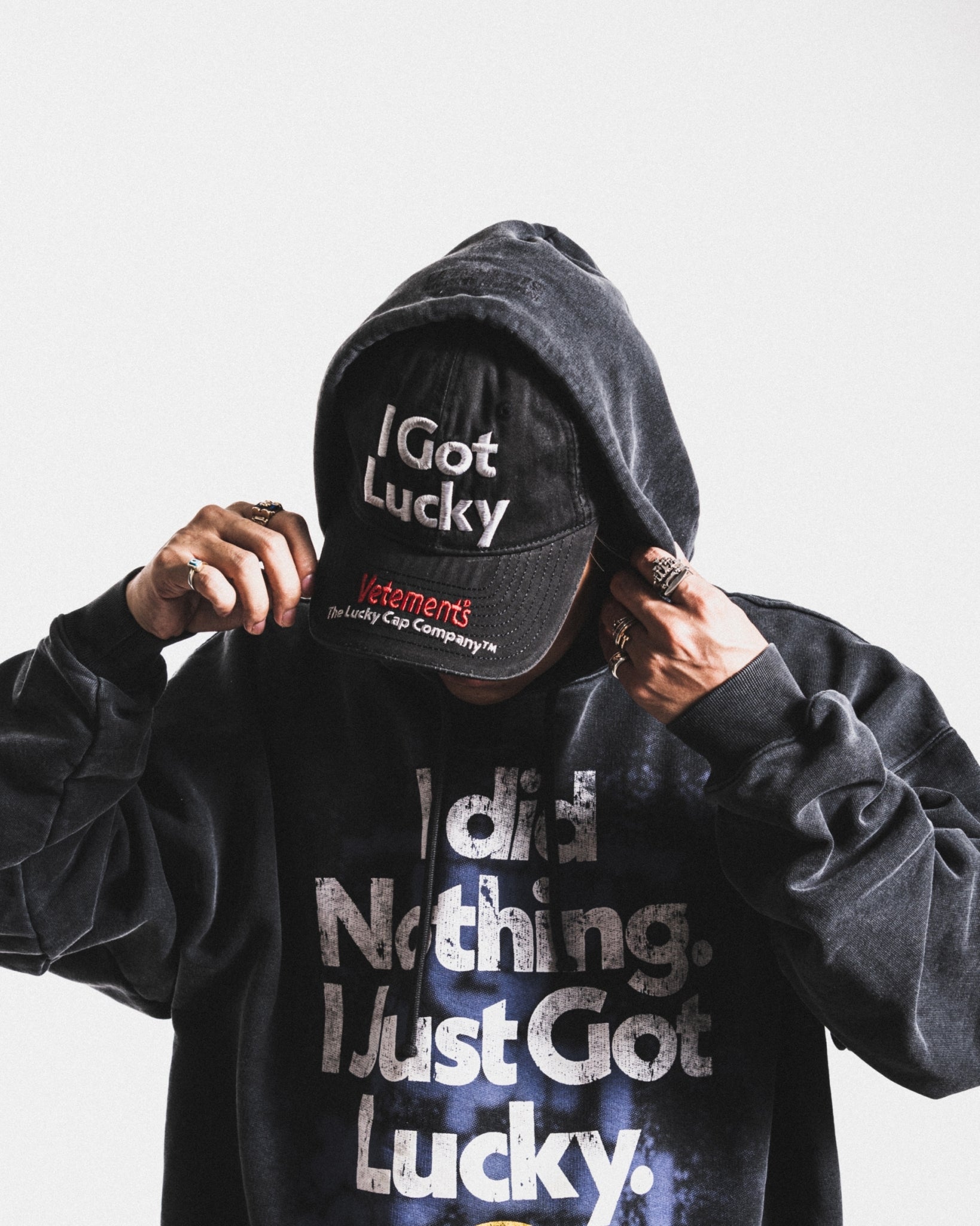 VETEMENTS - I GOT LUCKY CAP | WORLD EXCLUSIVE |