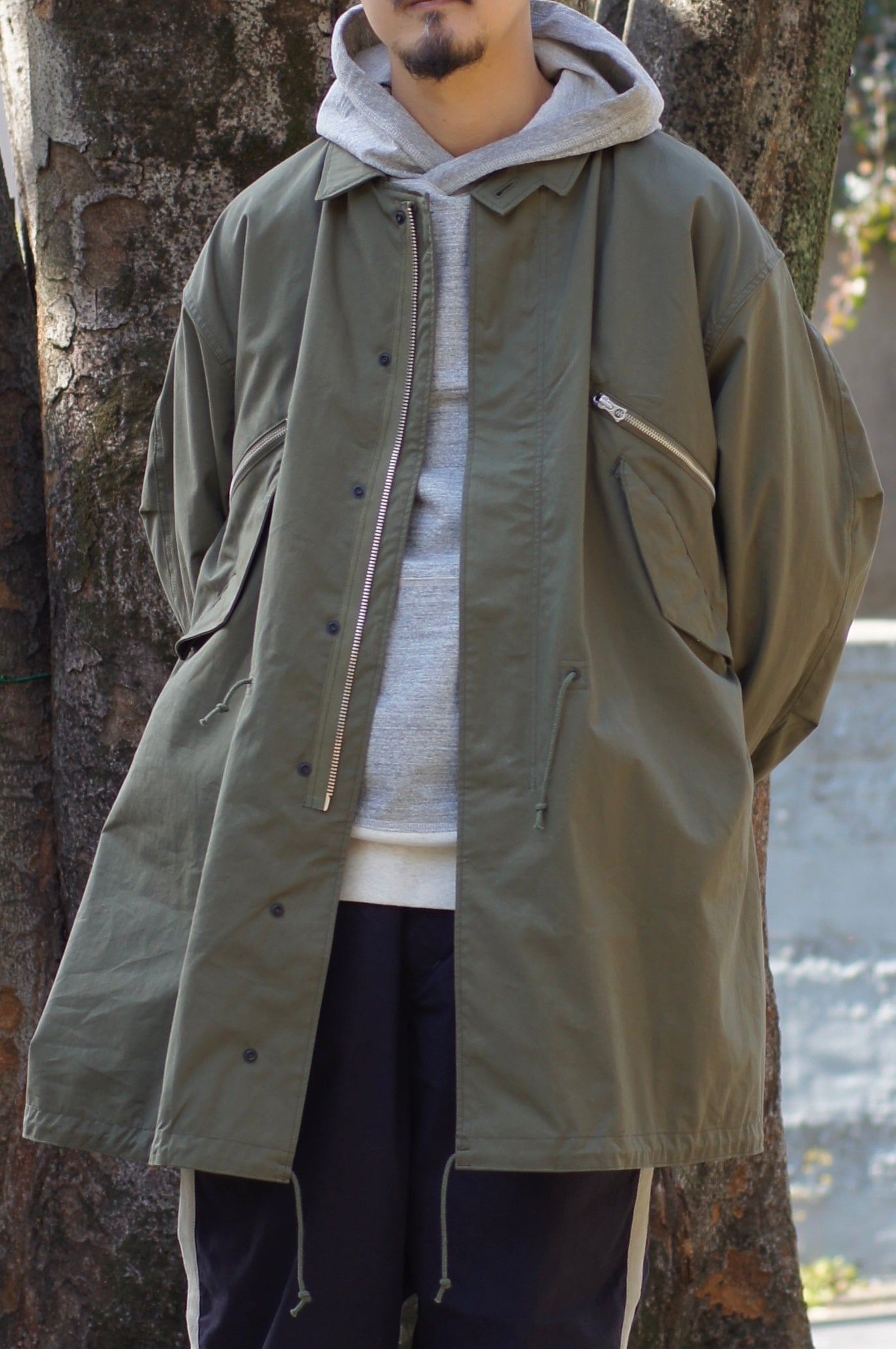 今シーズン注目のアウターが入荷》50'S SHELL COAT - COTTON NYLON