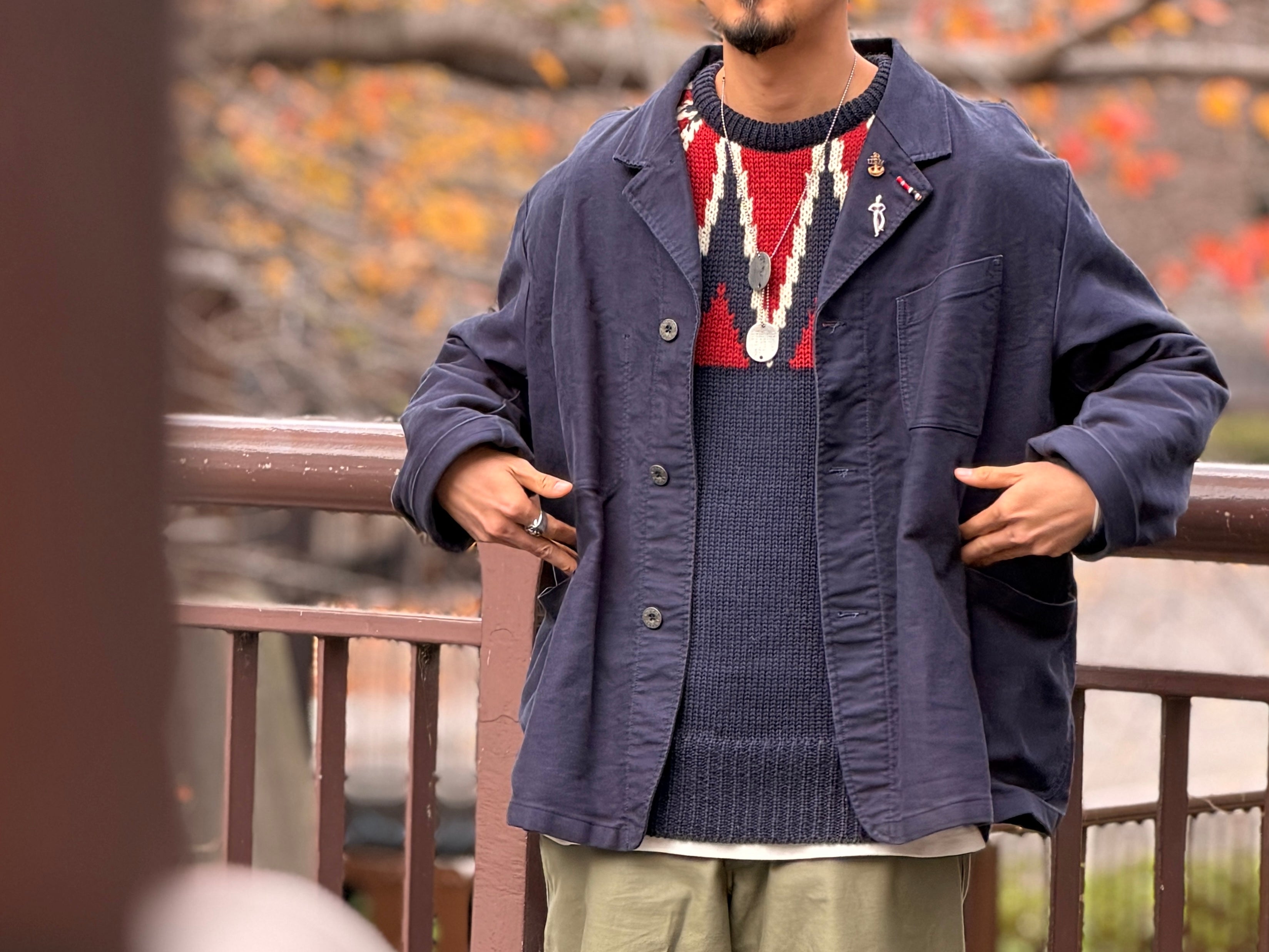 イギリスよりニットが入荷》KEY CREW KNIT – ナイジェル・ケーボン