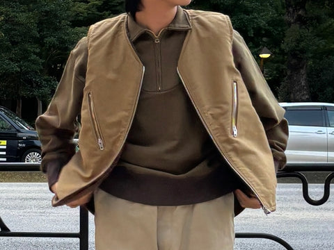 限定入荷の一着！》DECK VEST REVERSIBLE – ナイジェル・ケーボン