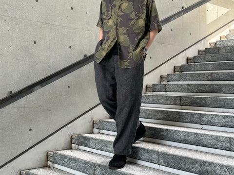 上質なリネンパンツ 》COBBLER PANT - HEMP STRIPE – ナイジェル