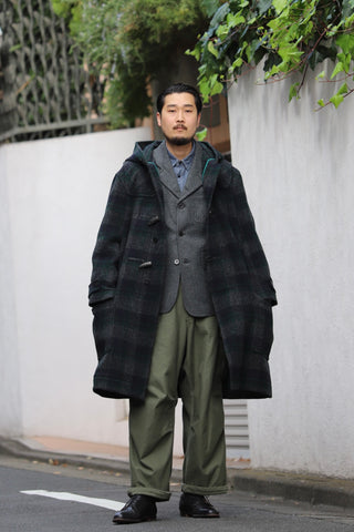 揺るがない本物を》4POCKET DUFFLE COAT - FOX BROTHERS – ナイジェル