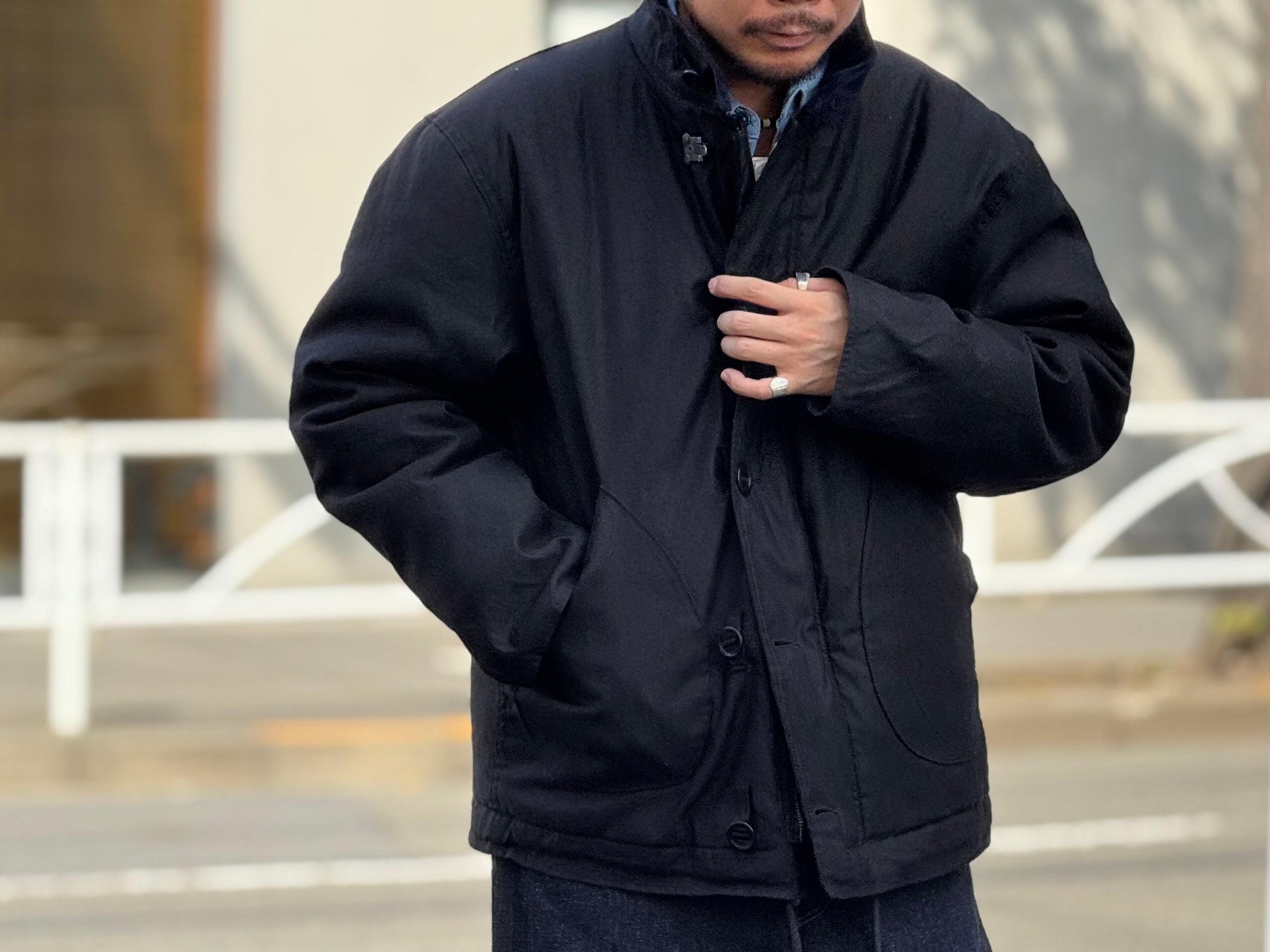 ナイジェル・ケーボンが解釈する2つのデッキジャケット》DECK JACKET