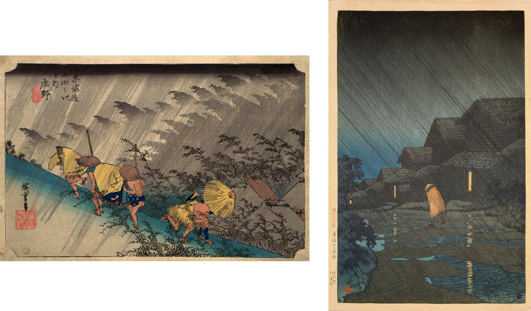 Kawase Hasui and Utagawa Hiroshige - A Legacy of Light, Mood, and