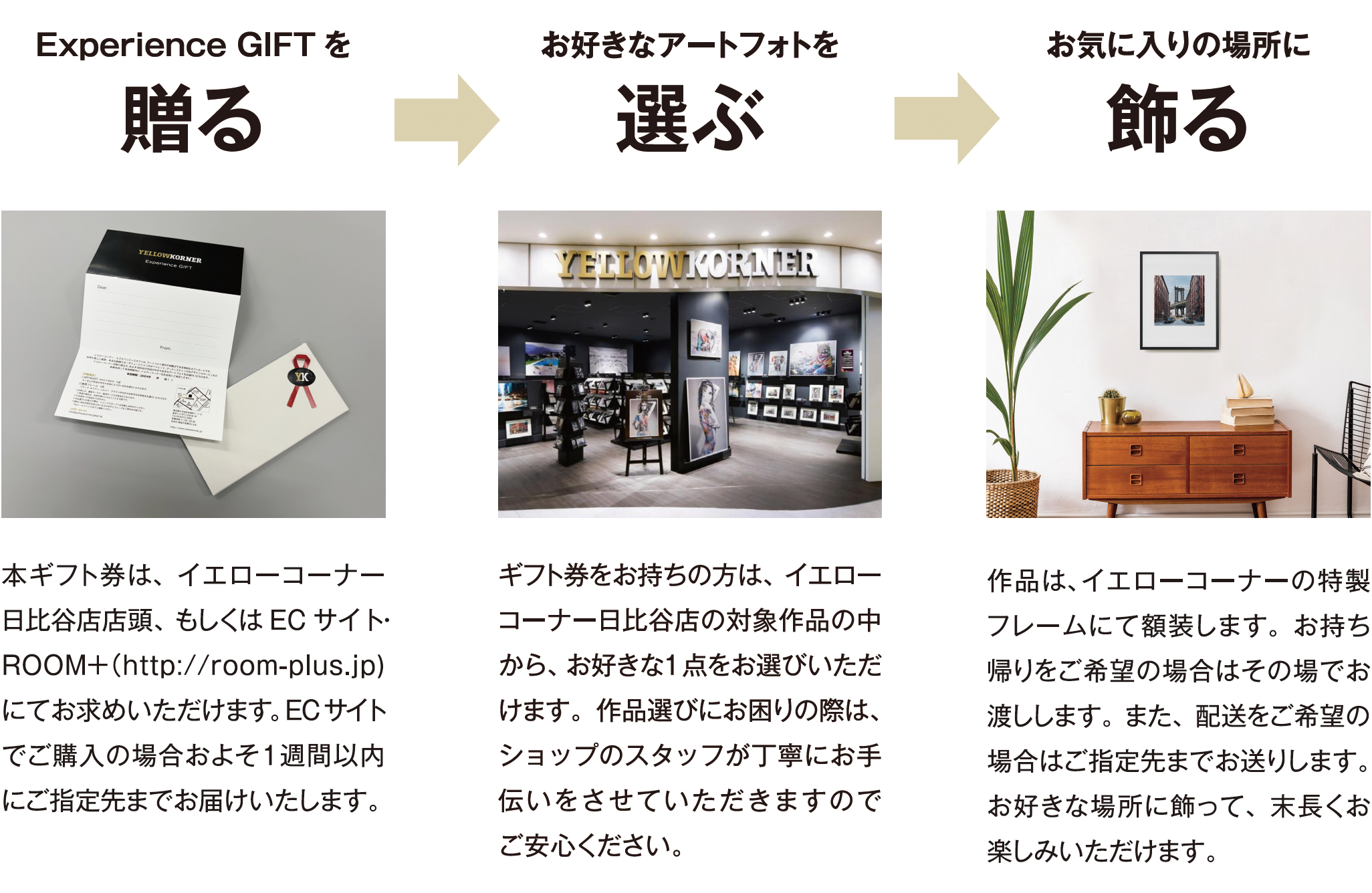 アート体験をプレゼントしませんか？ – ROOM＋