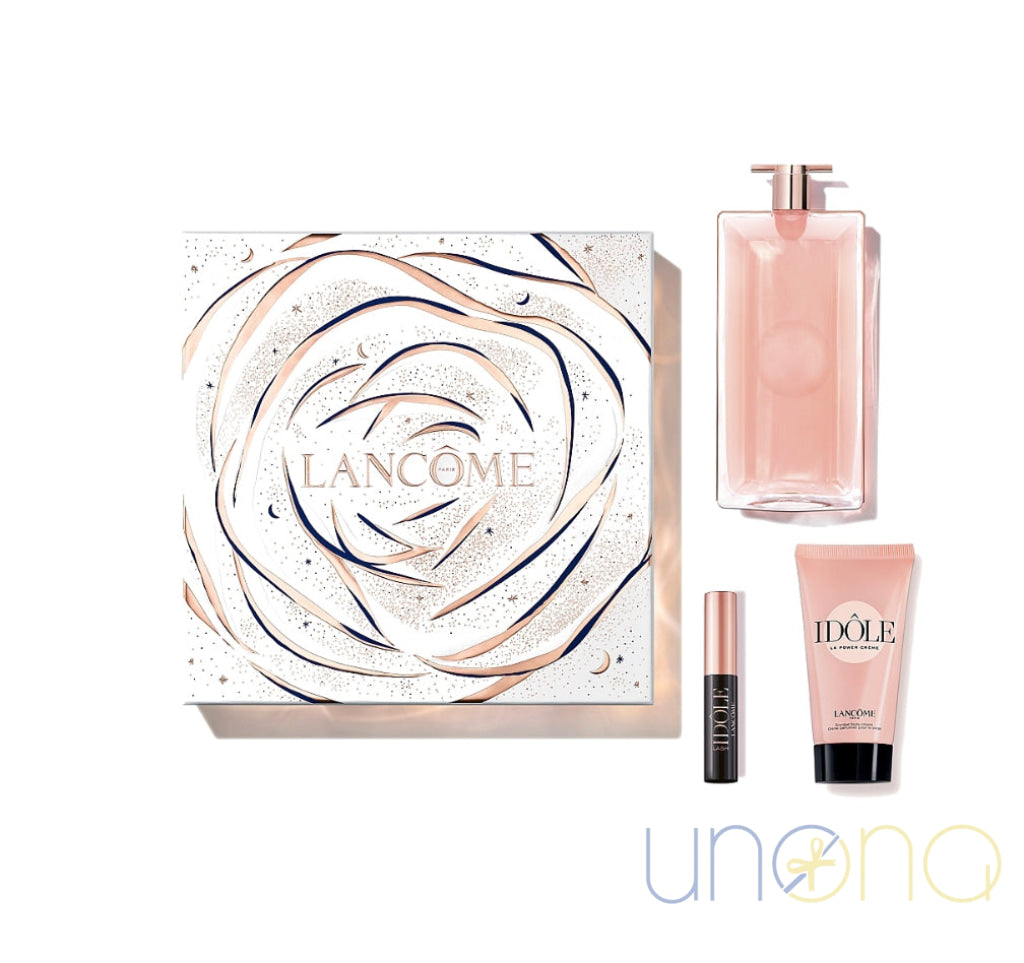 Lancome Idôle Gift Set (EDP 50ml + Body Cream + Mascara