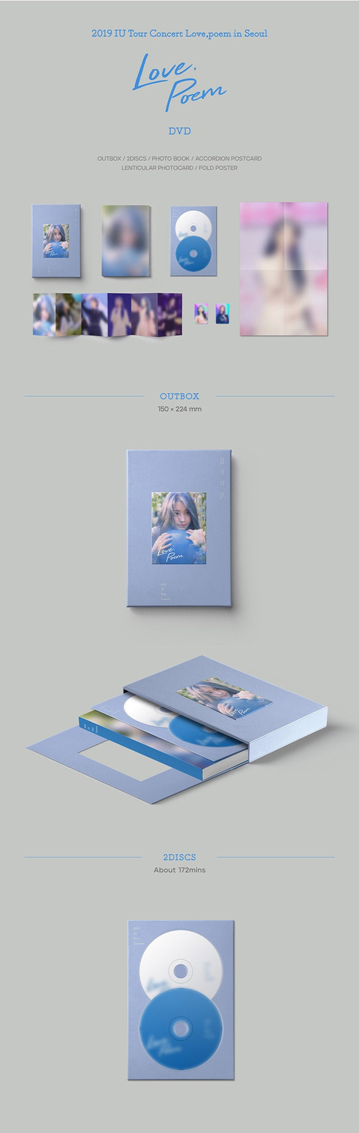 IU] 2019 IU Tour Concert : Love, poem in Seoul DVD/Bluray – krmerch