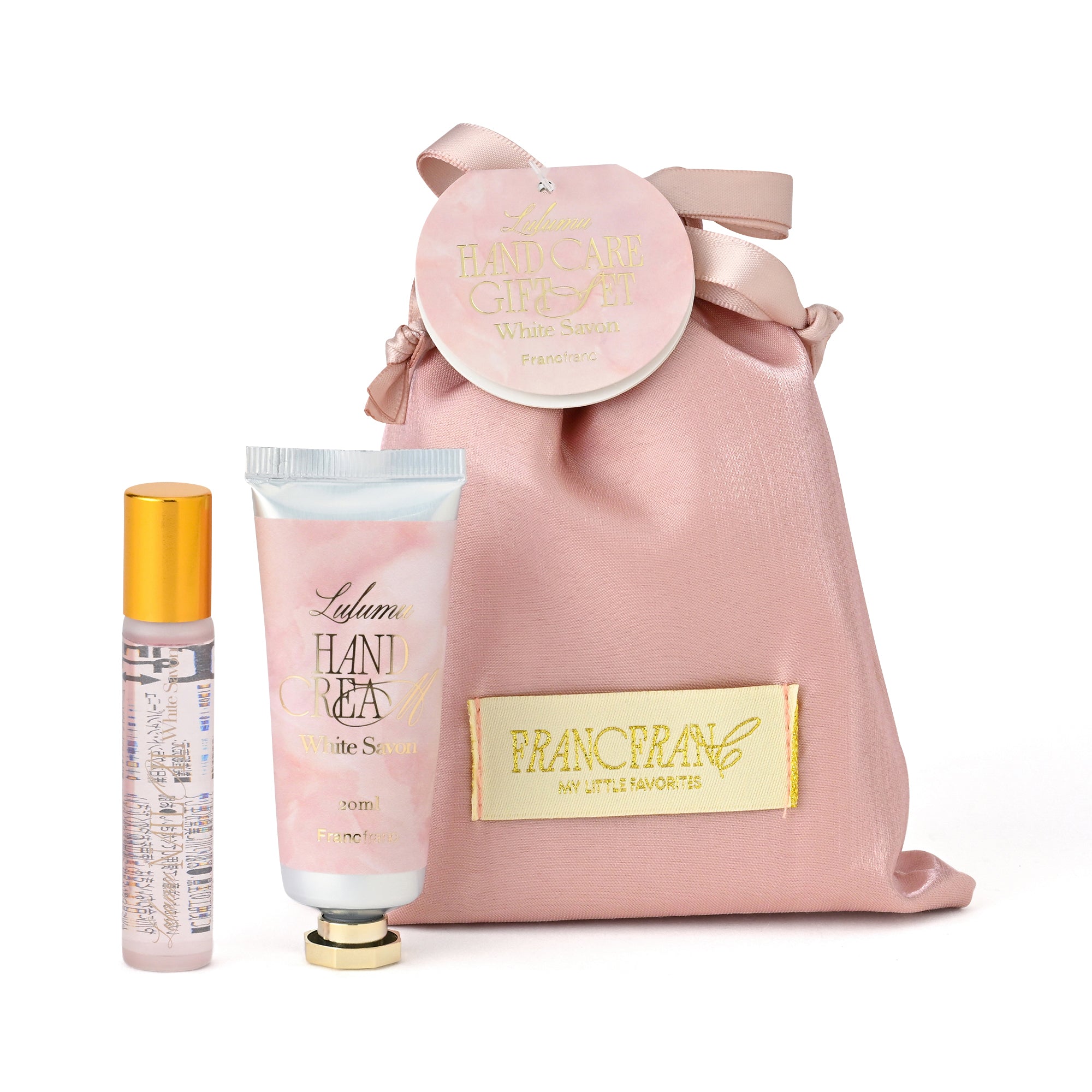 ルルム ハンドケアギフトセット オーガンジー XS ピンク | Francfranc