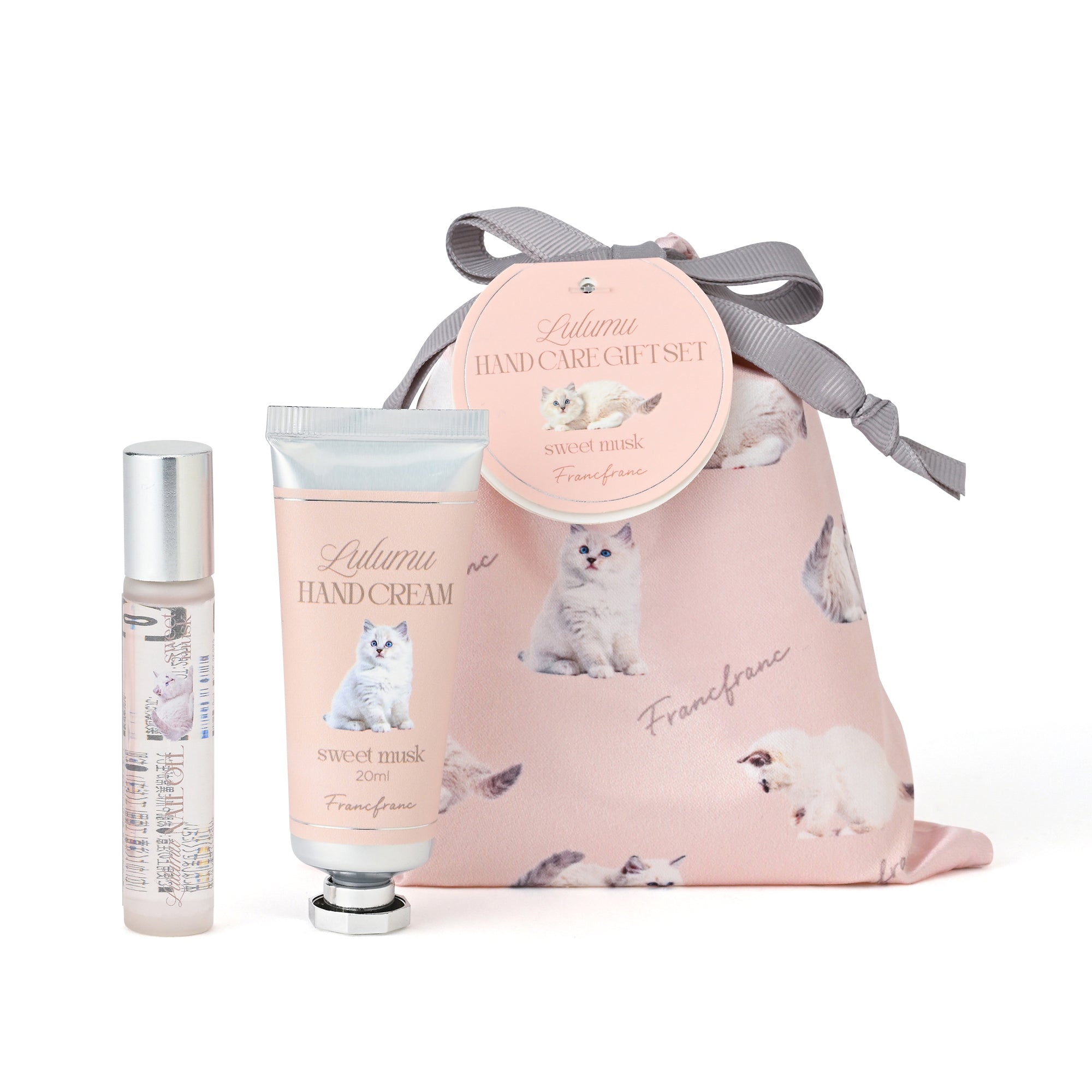 ルルム ハンドケアギフトセット キャット XS ピンク | Francfranc