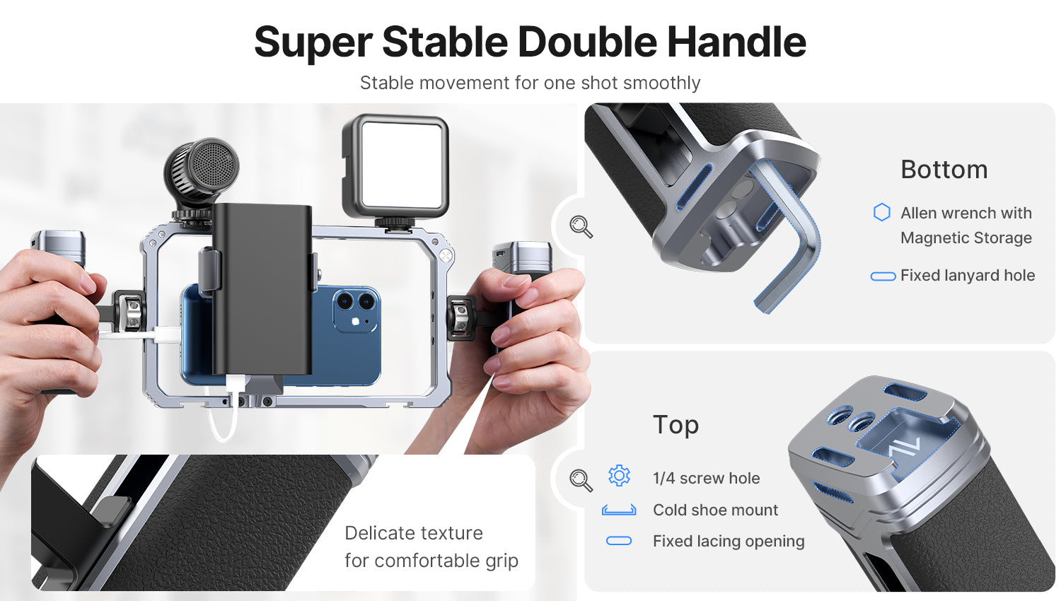 Ulanzi ユニバーサルフォンビデオリグ 3127