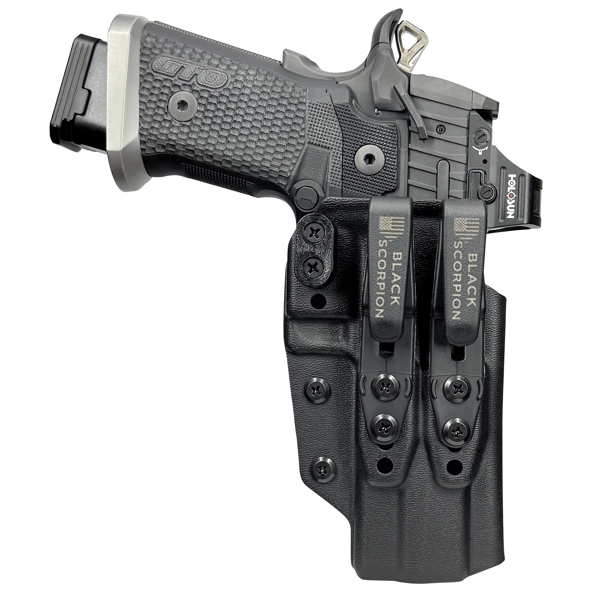 SA Prodigy 3.5'' AIWB Dual Clip X Holster - Appendix Carry