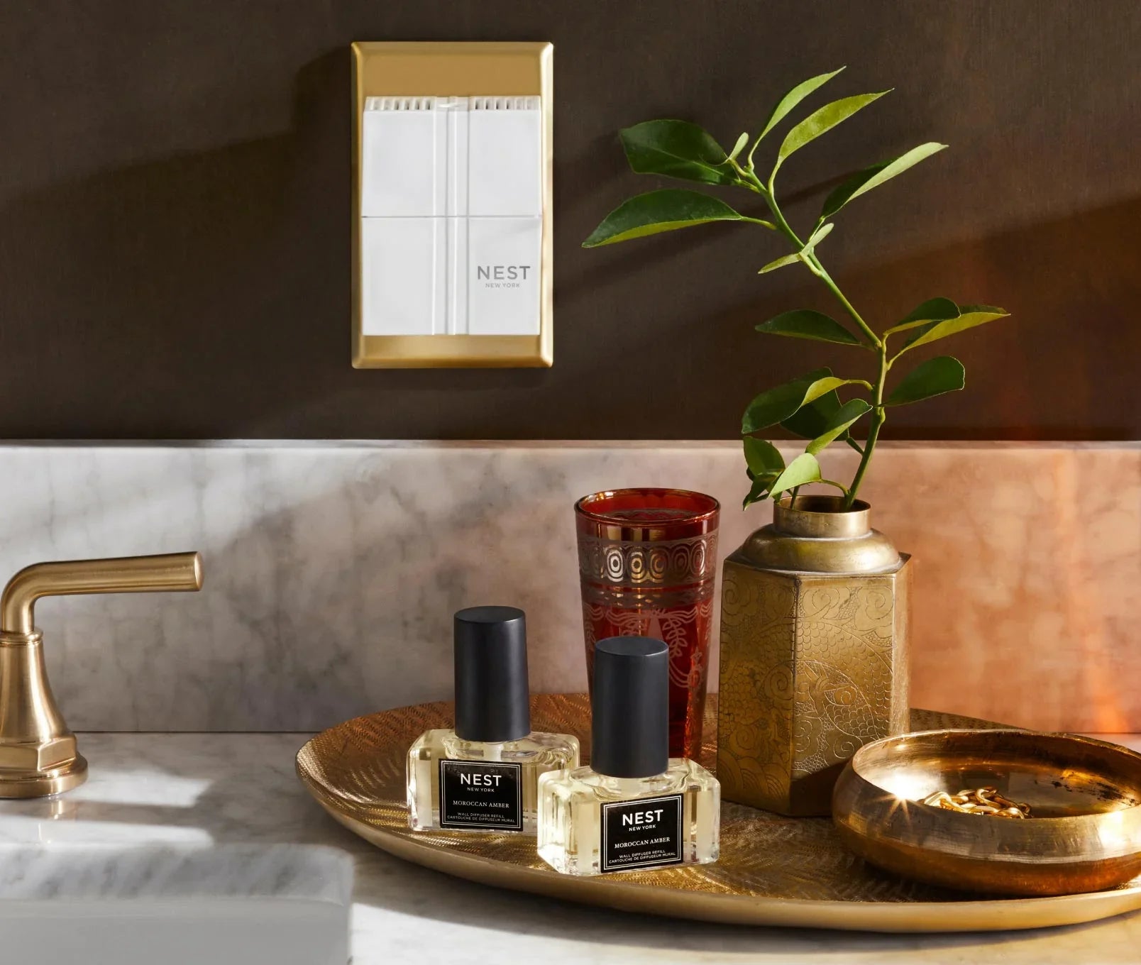 Moroccan Amber Wall Diffuser Refills | NEST New York